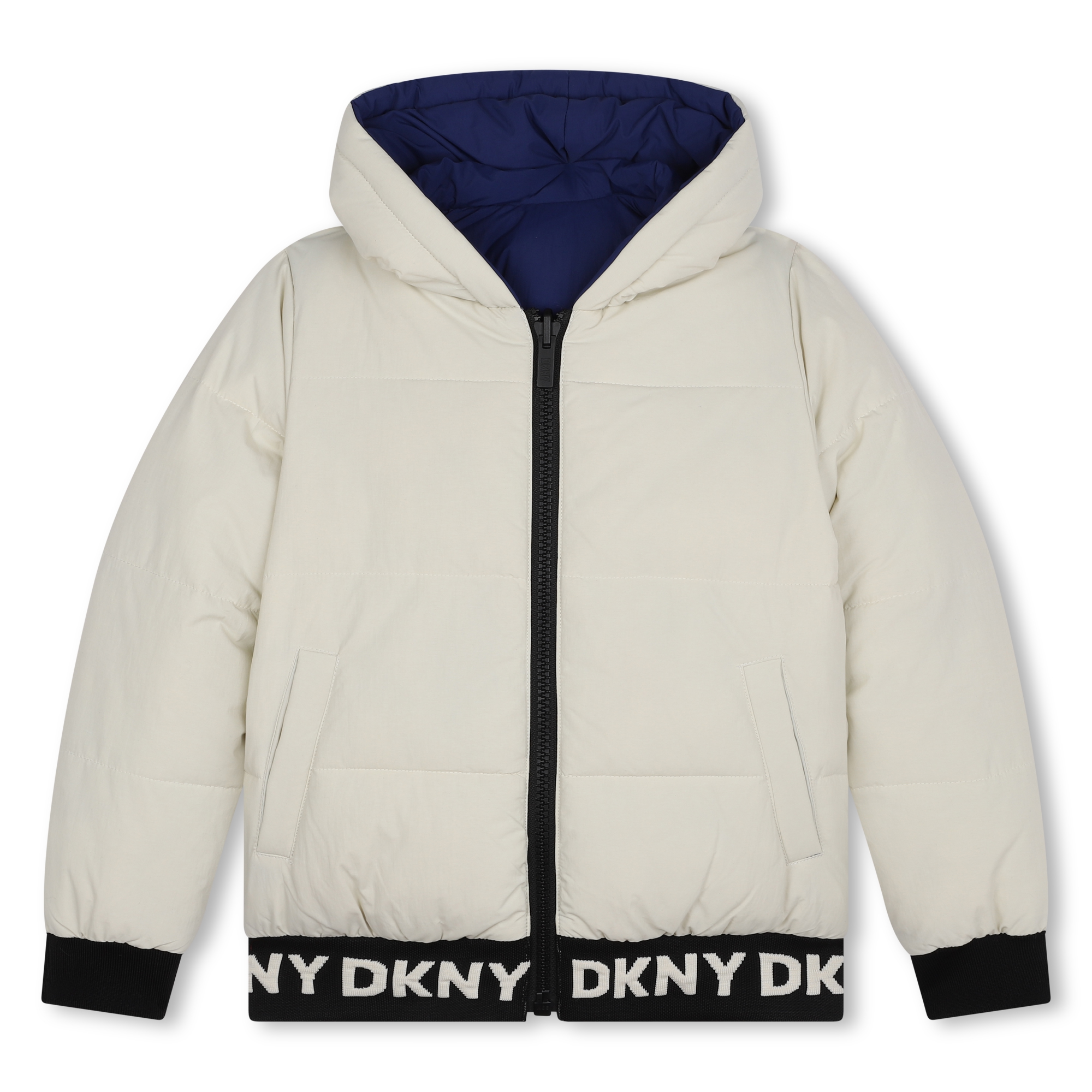 Omkeerbare anorak met capuchon DKNY Voor