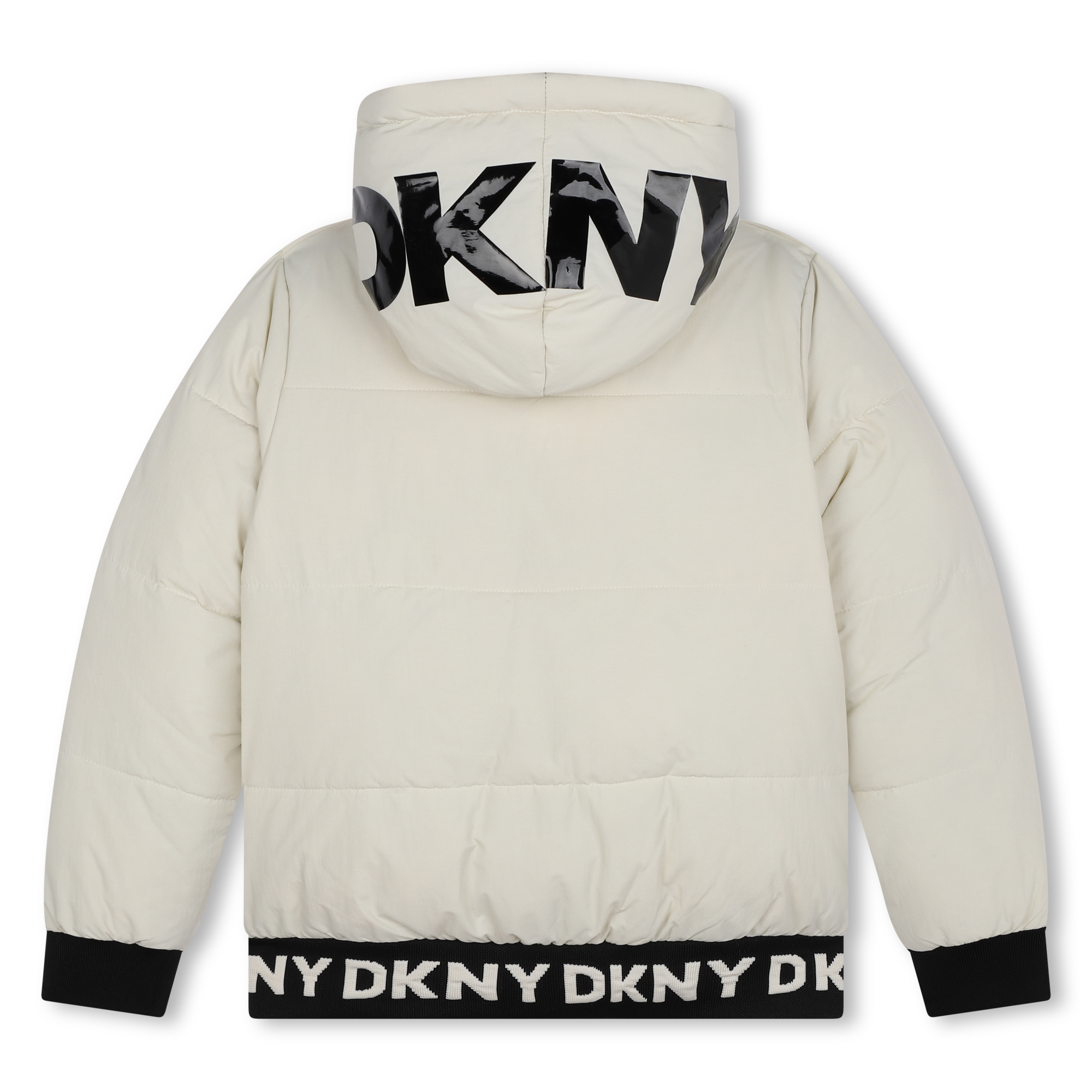 Reversible hooded puffer DKNY for UNISEX