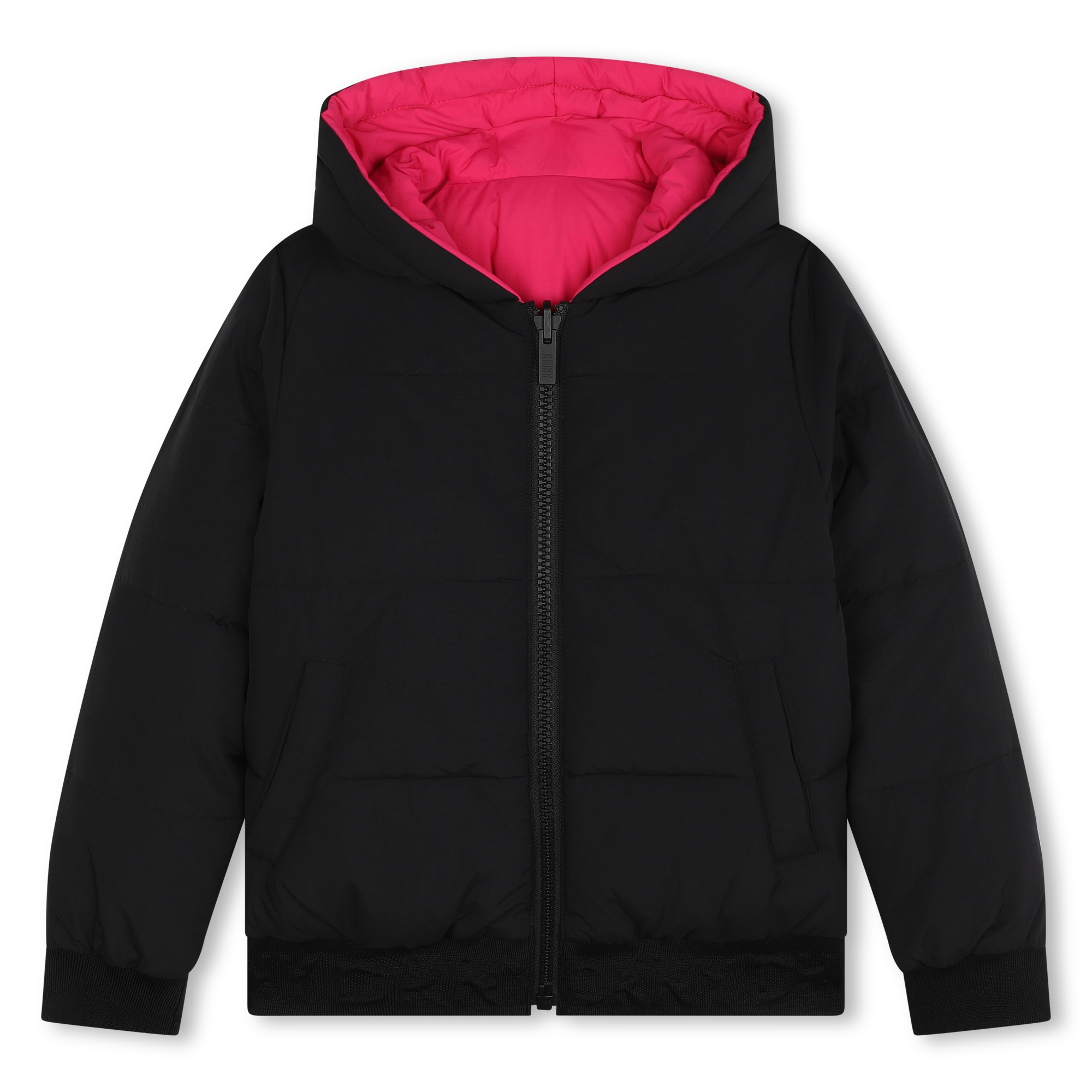 Reversible hooded puffer DKNY for UNISEX