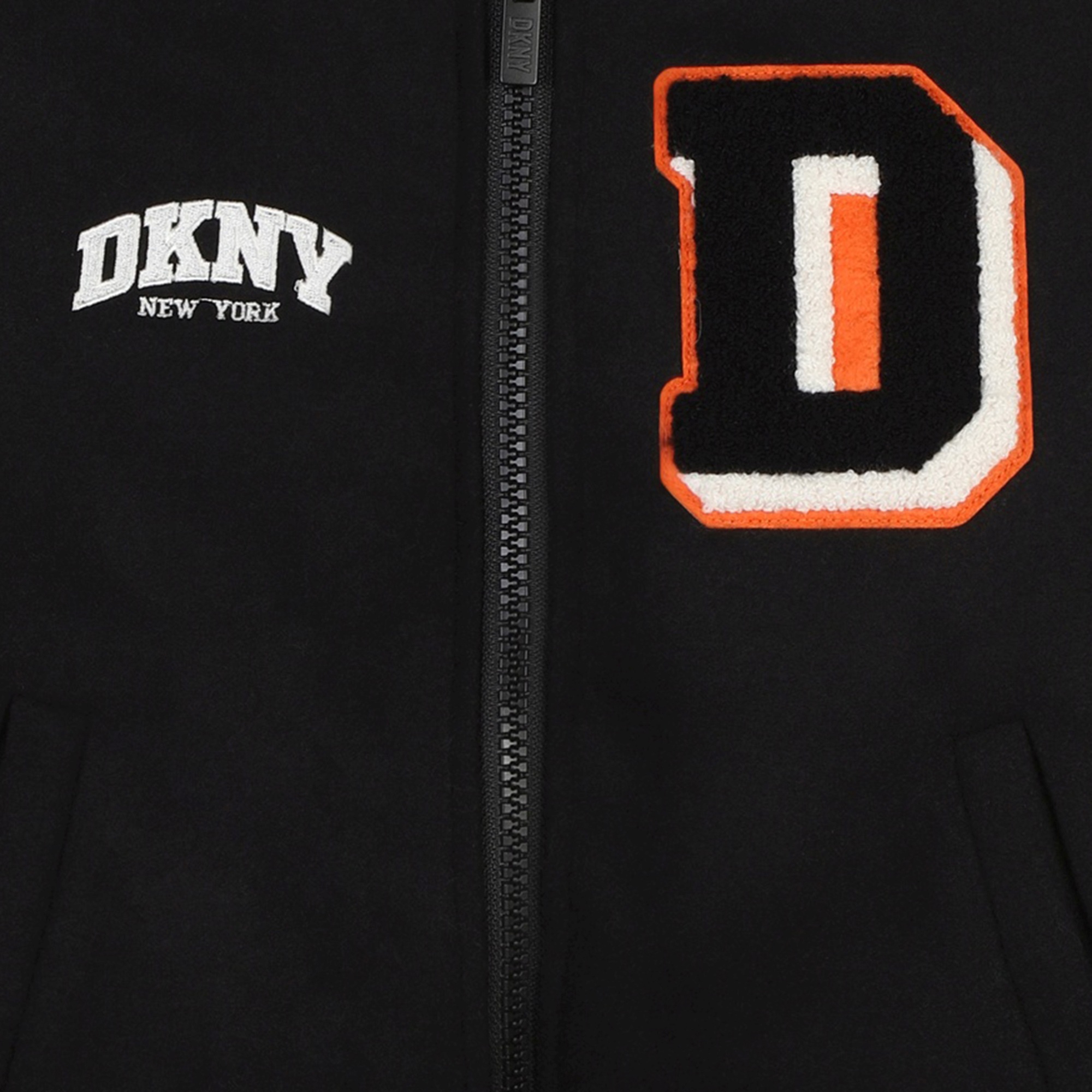 Padded hooded jacket DKNY for UNISEX