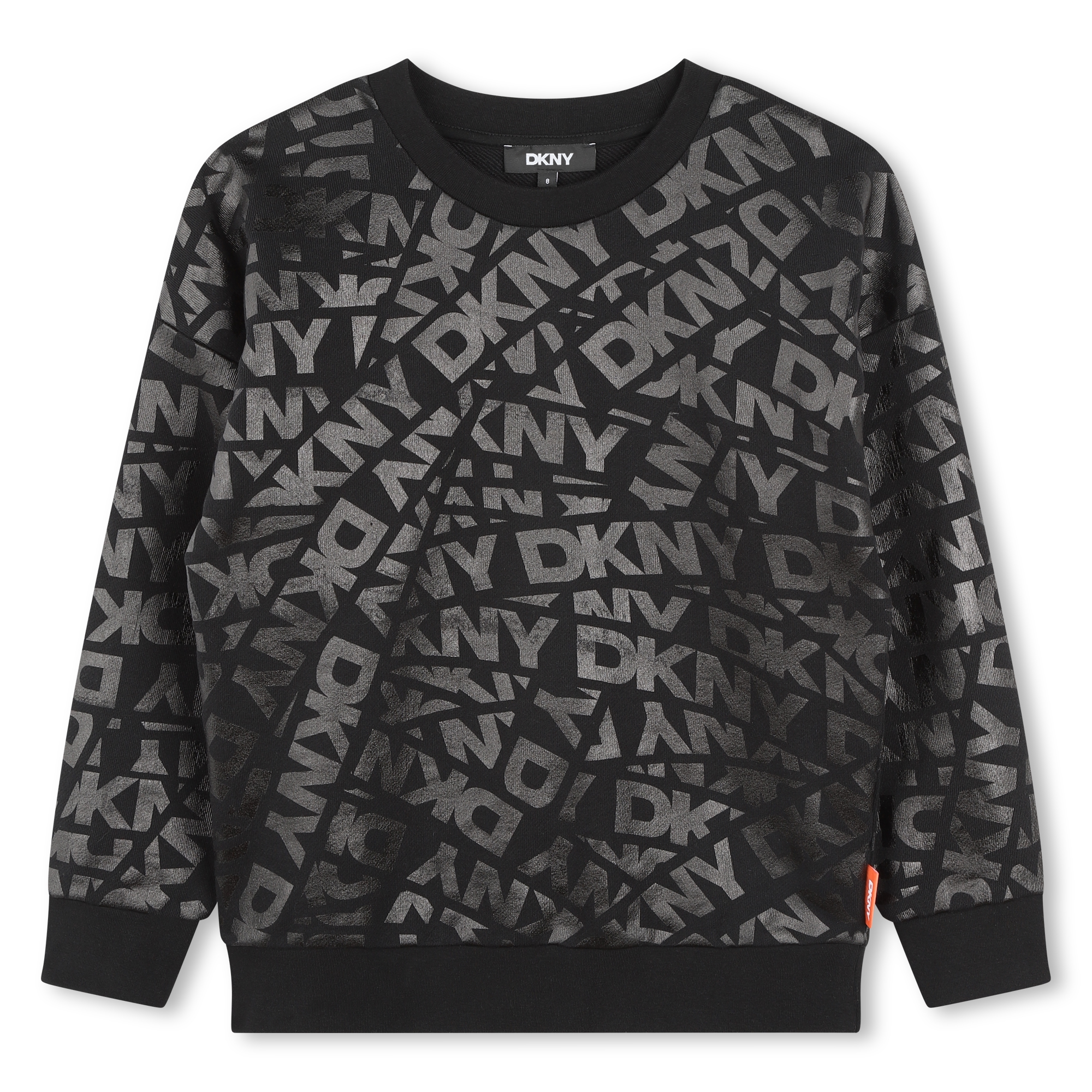 Fleece sweater van katoen DKNY Voor