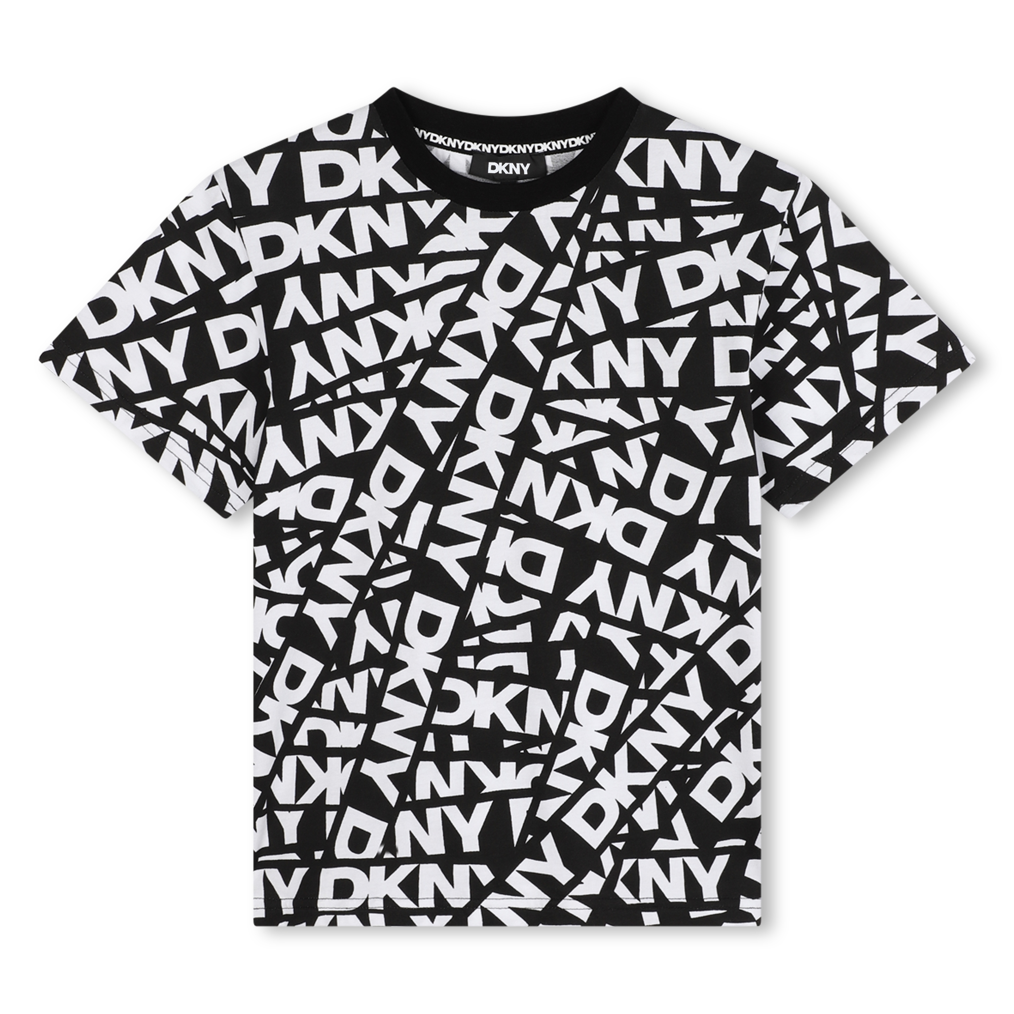 Printed cotton T-shirt DKNY for UNISEX