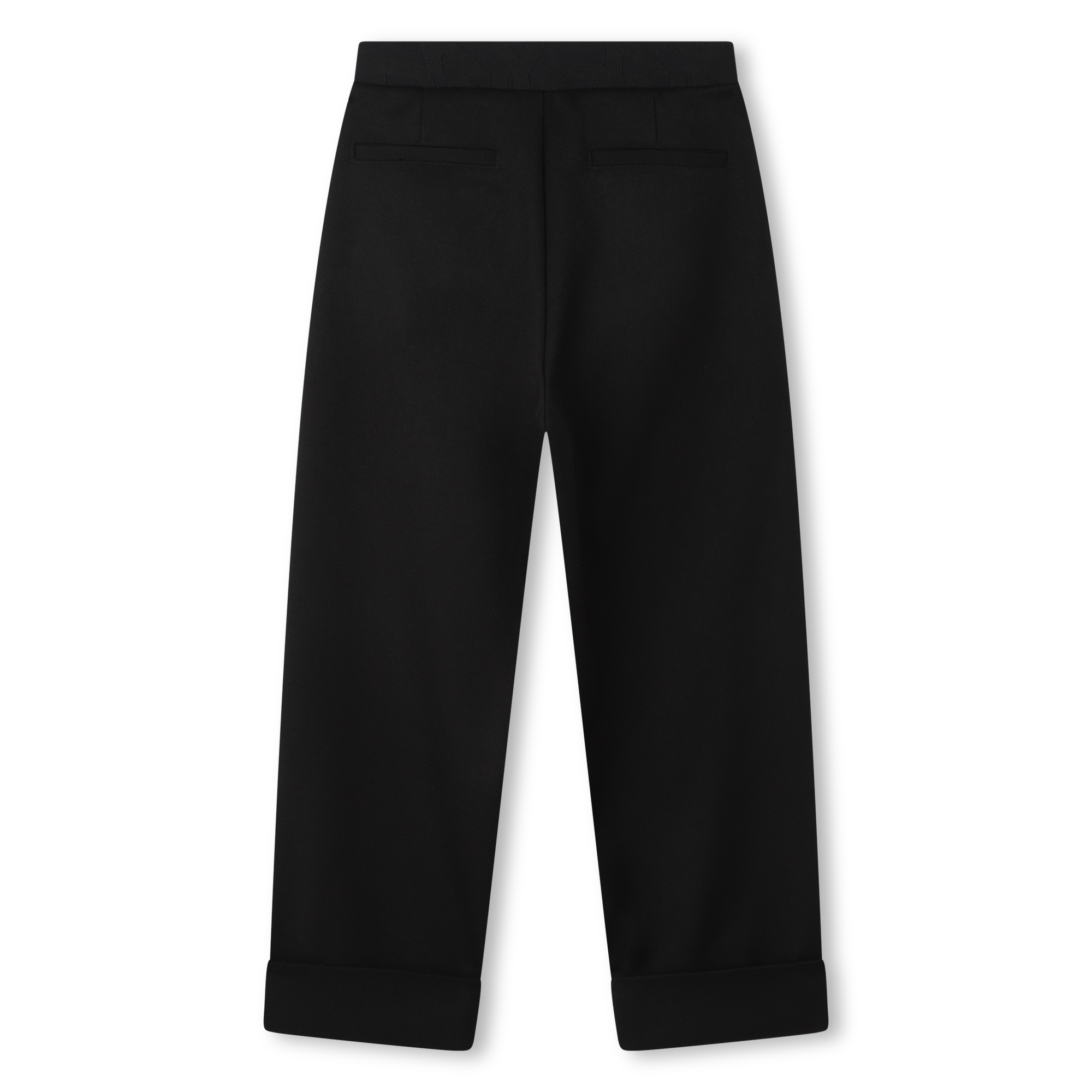 Pantalon à pinces et revers DKNY pour FILLE