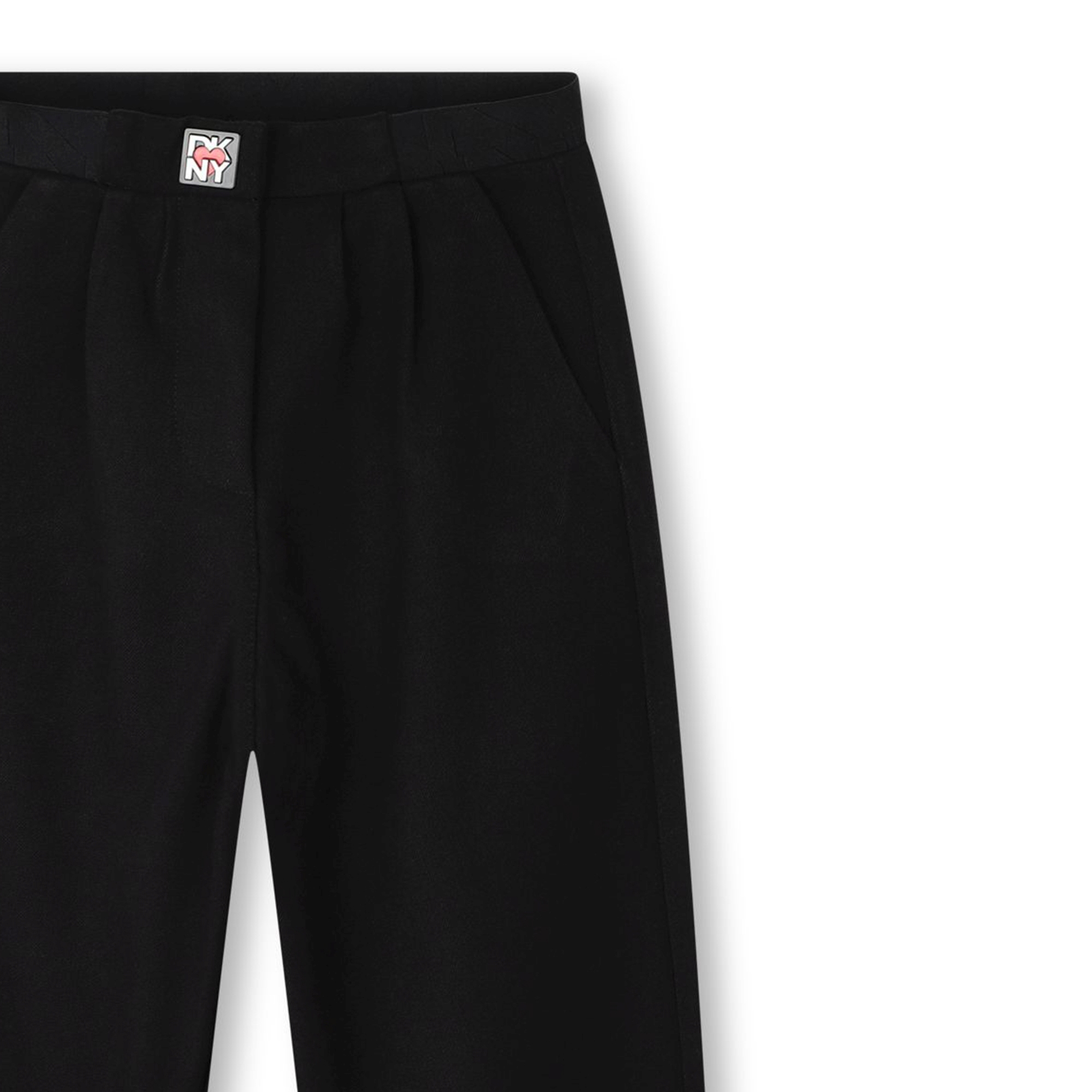 Pleated roll-up trousers DKNY for GIRL