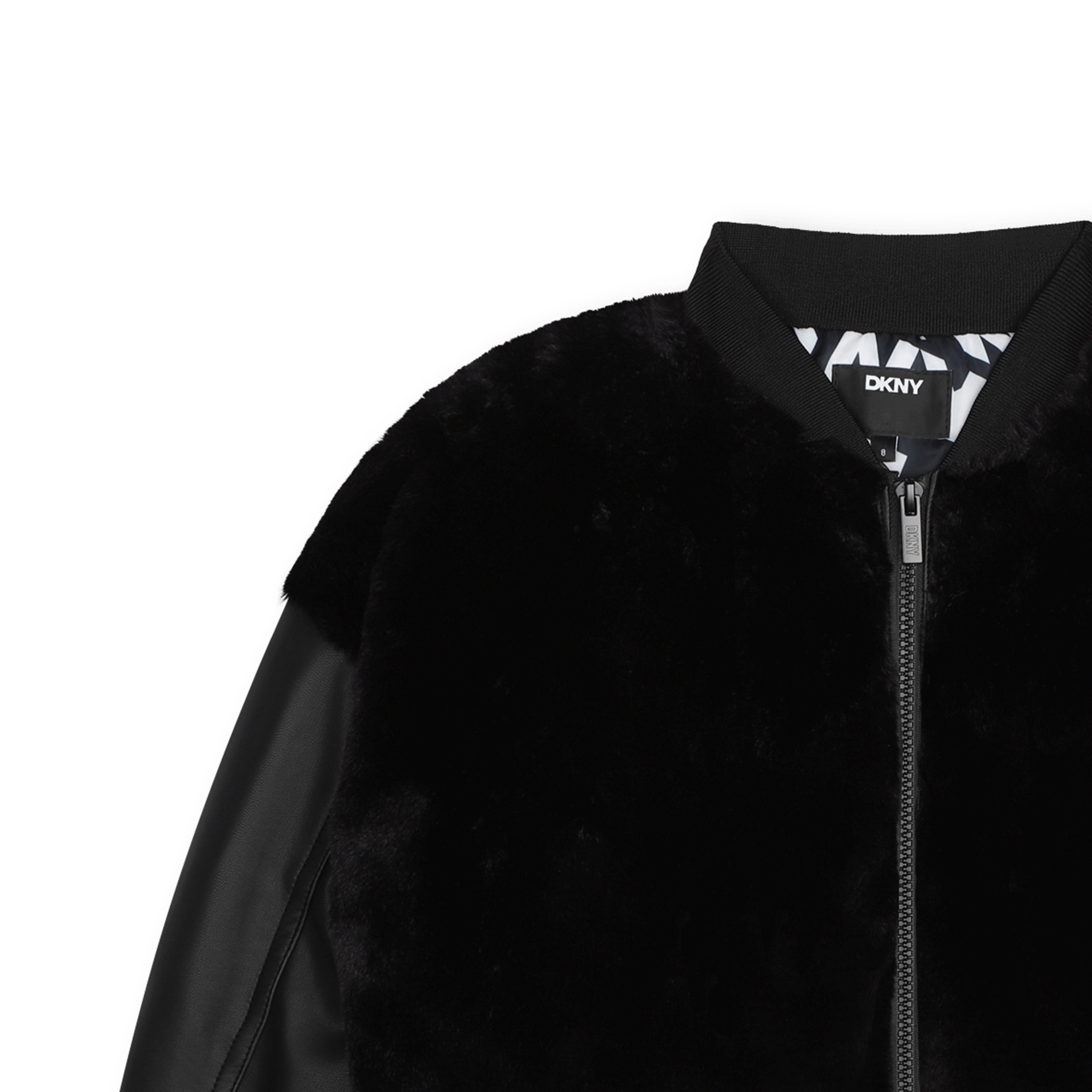 Jacke aus flauschigem Fleece DKNY Für MÄDCHEN