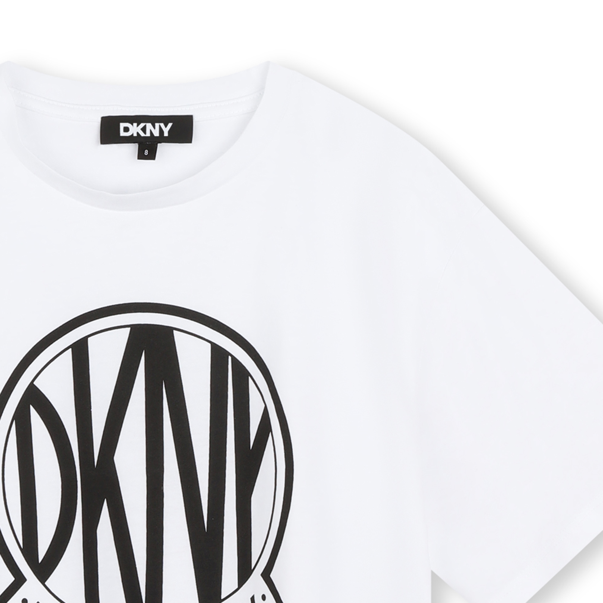 T-shirt à manches courtes DKNY pour FILLE