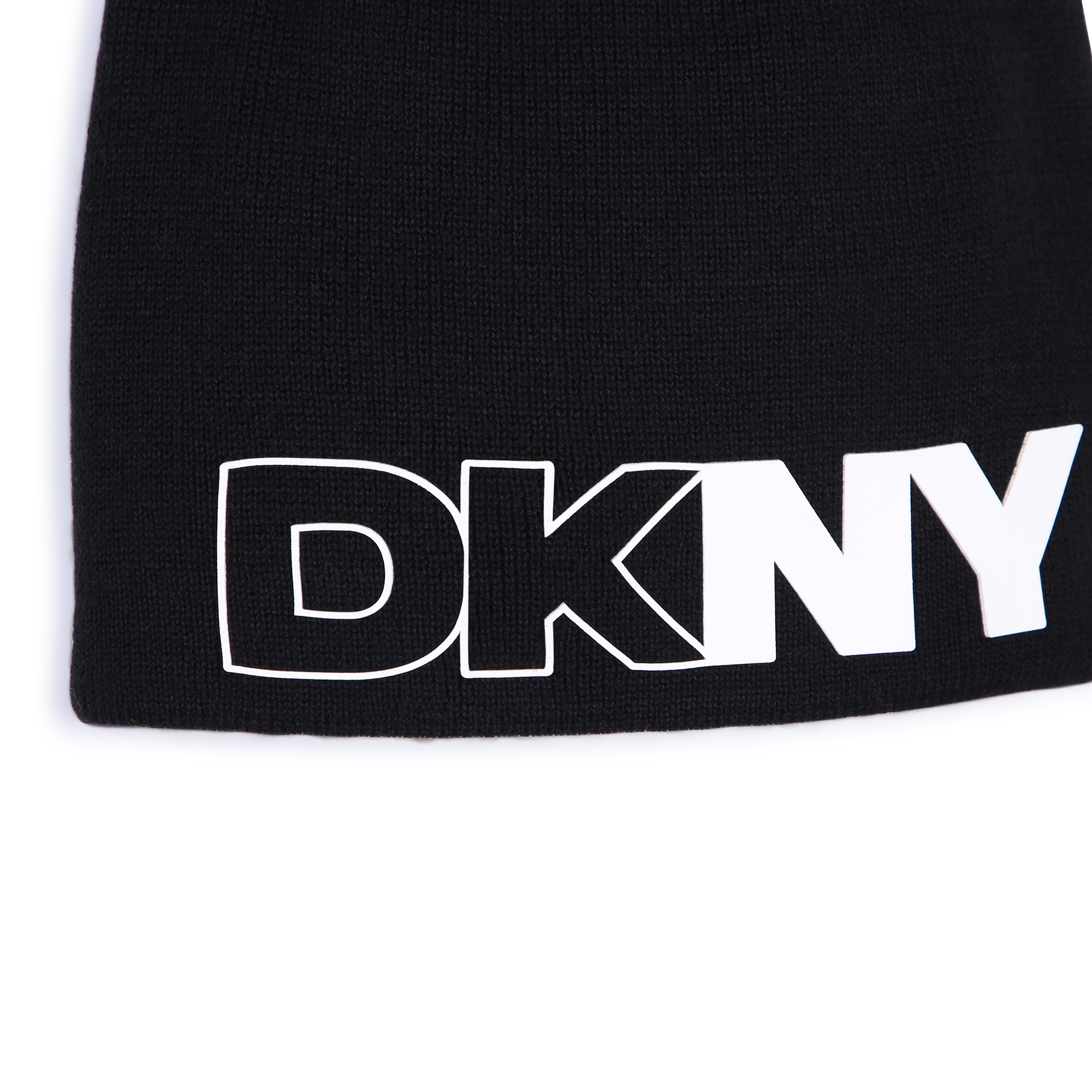 Bonnet siglé en tricot DKNY pour UNISEXE