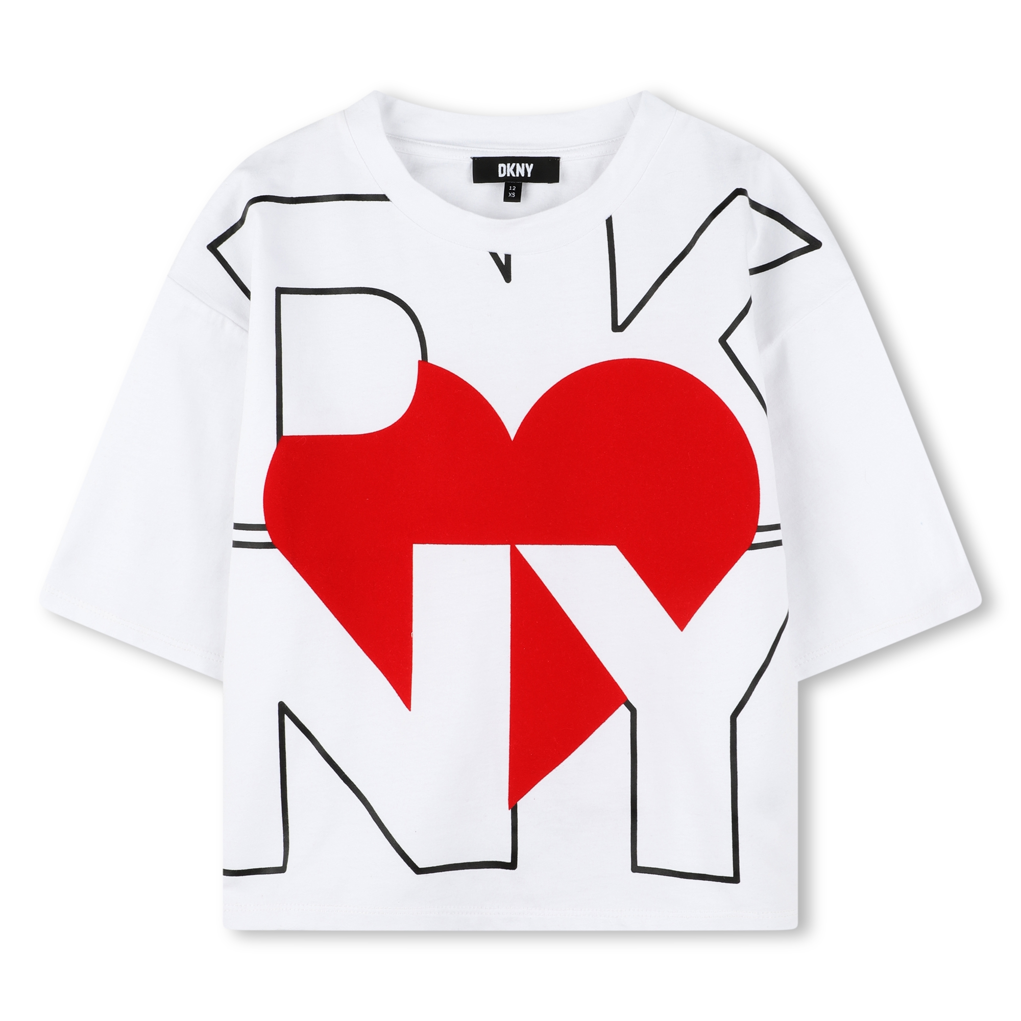 Camiseta de manga corta DKNY para NIÑA