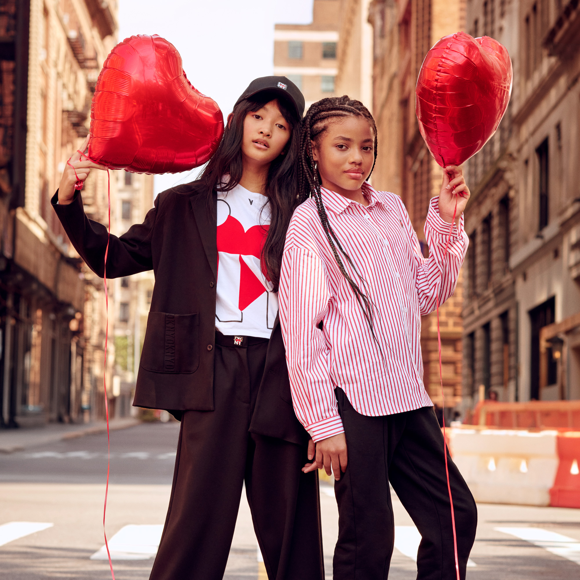 T-shirt à manches courtes DKNY pour FILLE