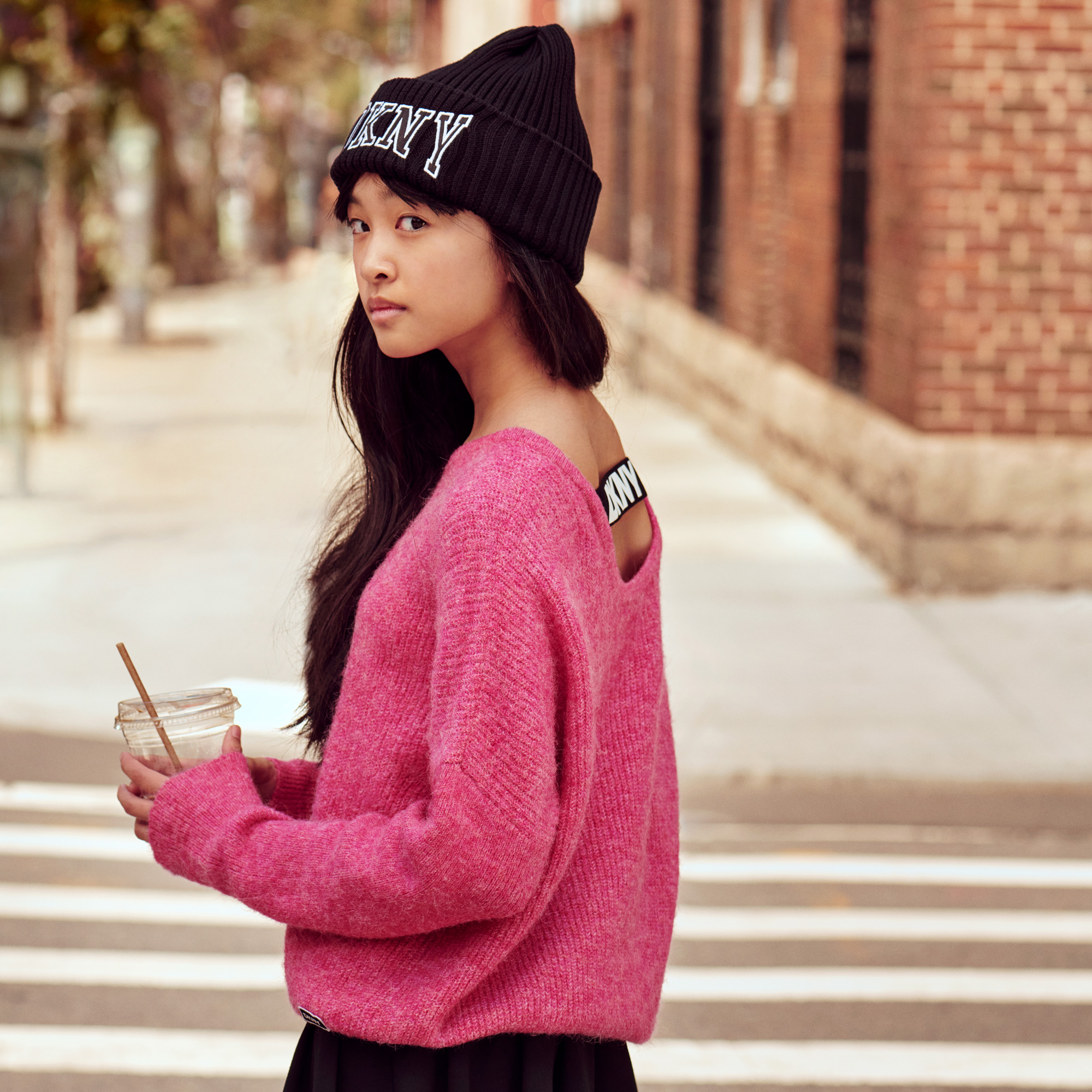 Gorro de punto DKNY para NIÑO