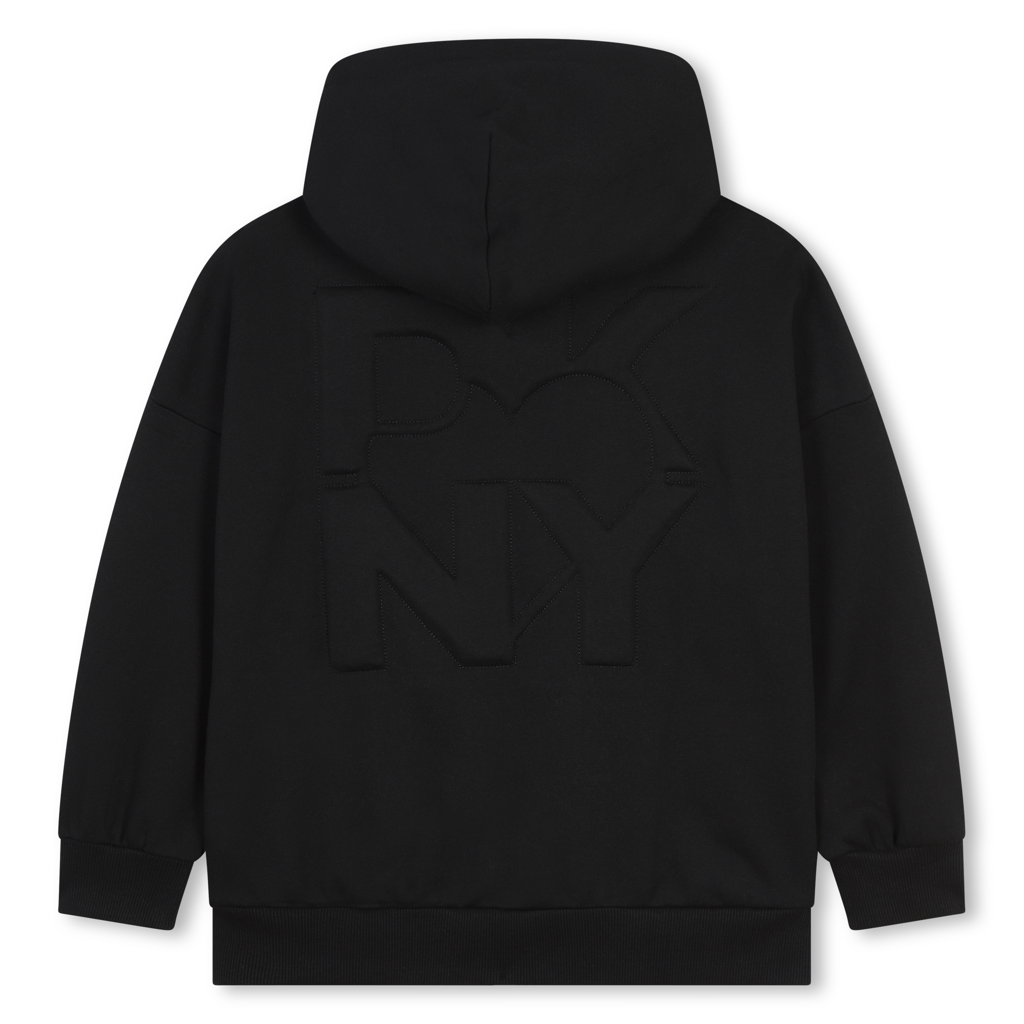 Cardigan à capuche molletonné DKNY pour FILLE