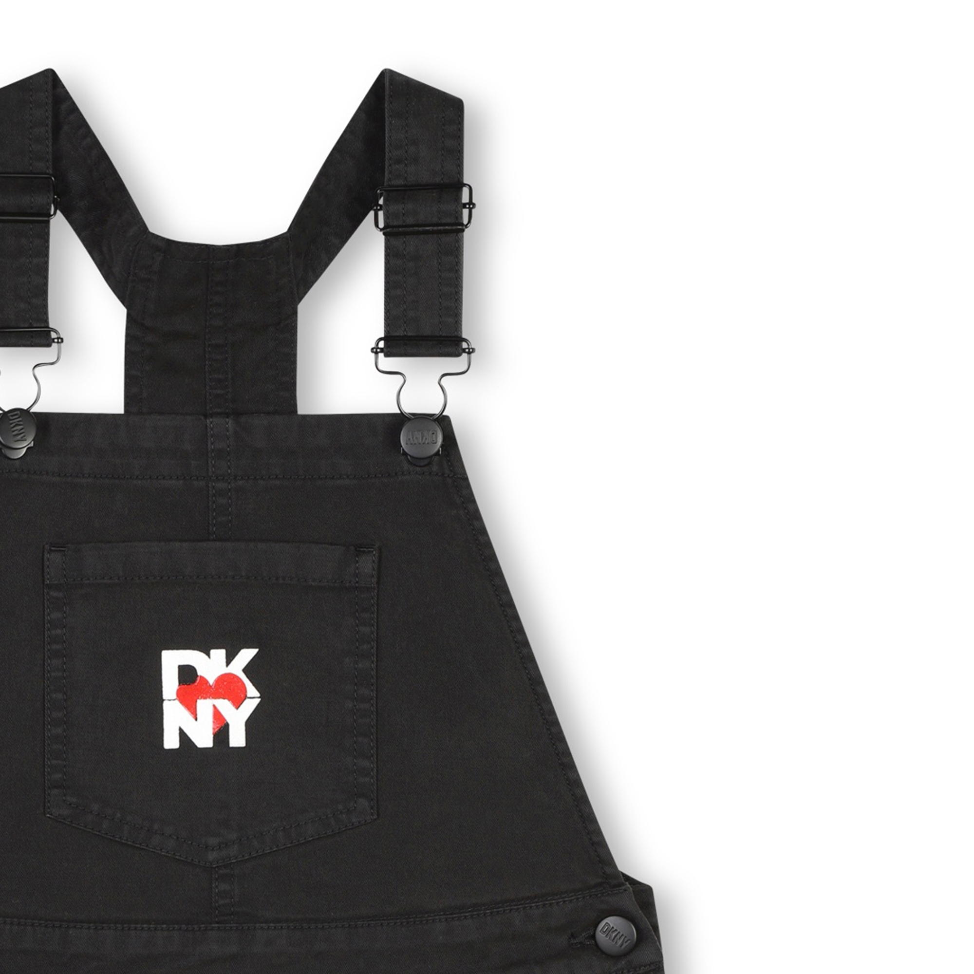 Denim pinafore dress DKNY for GIRL