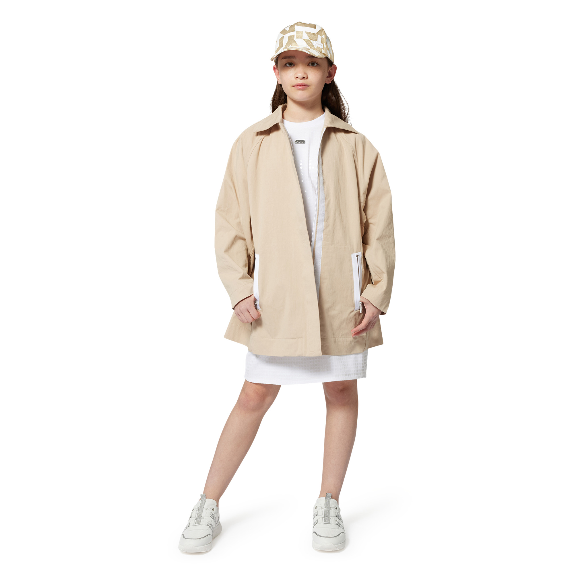 Casquette en sergé de coton DKNY pour FILLE