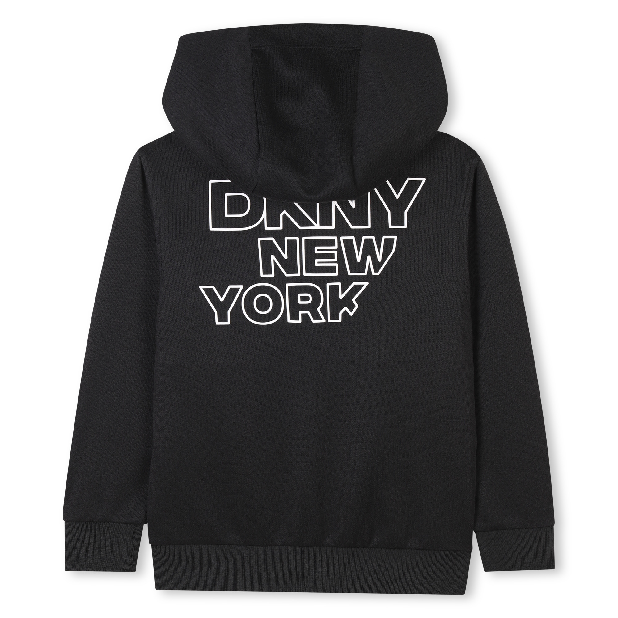 Zip-up hooded cardigan DKNY for UNISEX