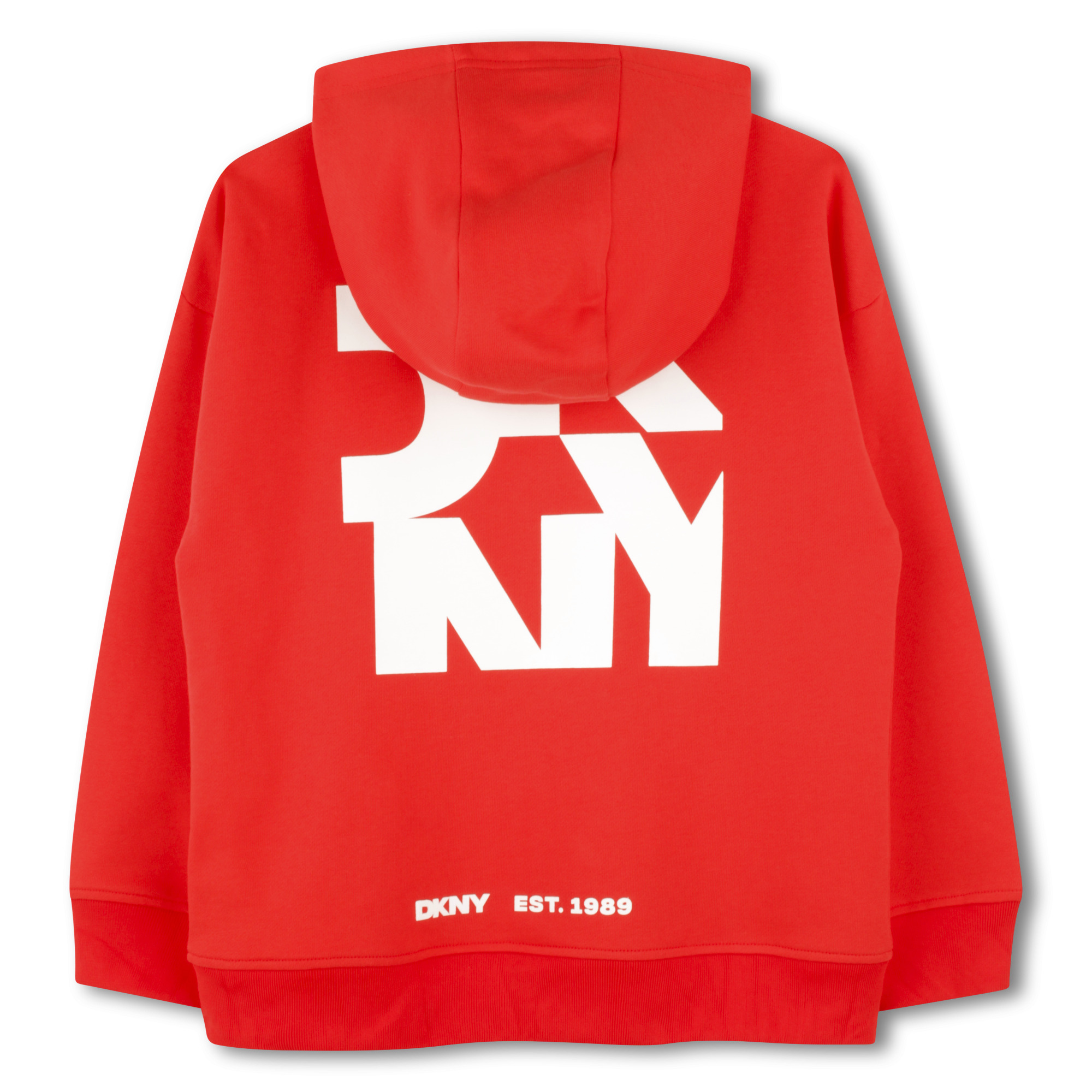 Fleece hooded cardigan DKNY for BOY