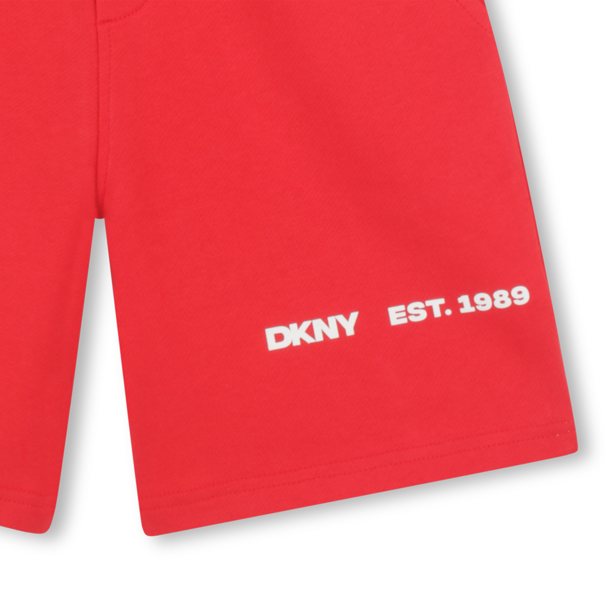 Cotton fleece Bermuda shorts DKNY for BOY