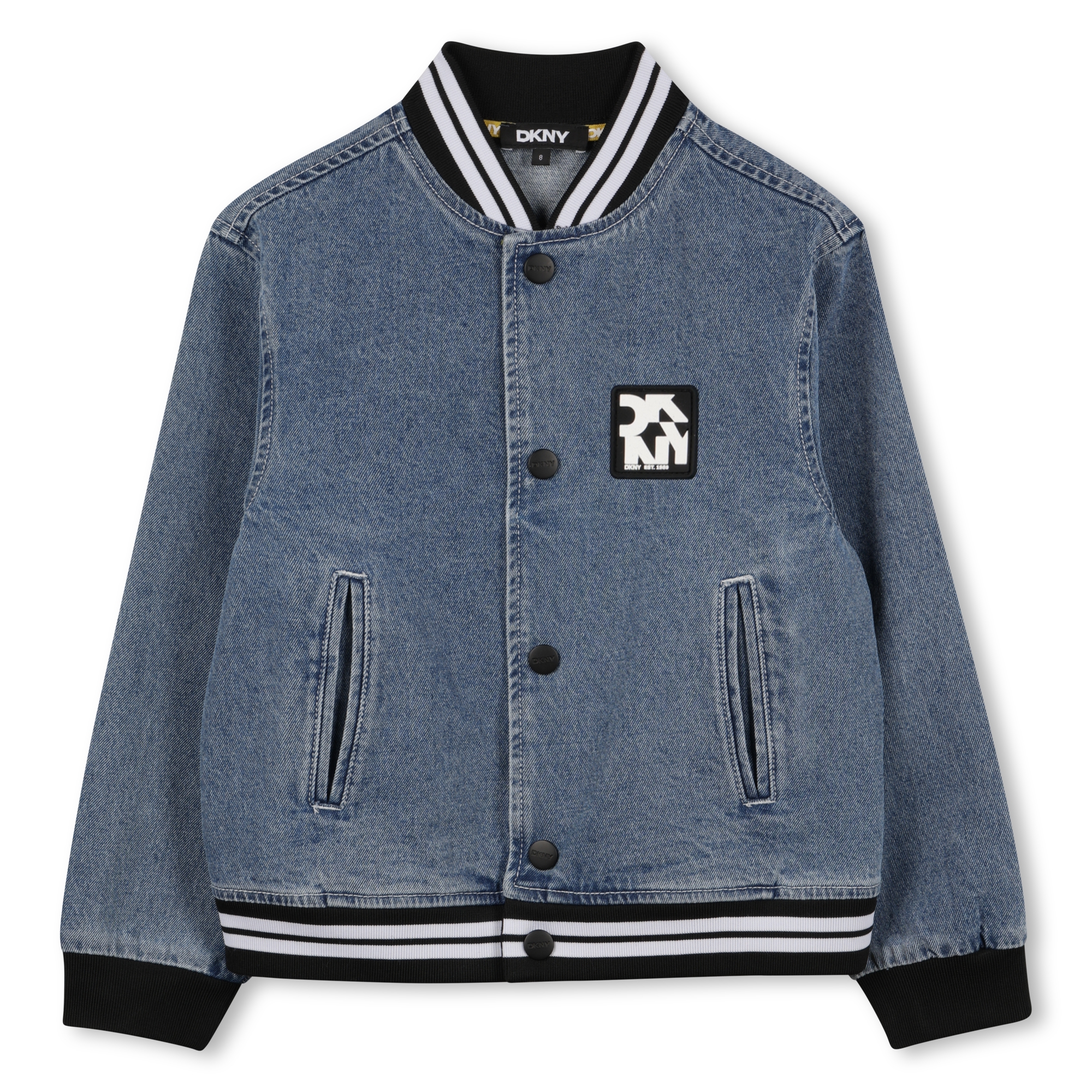 Denim press-stud jacket DKNY for BOY