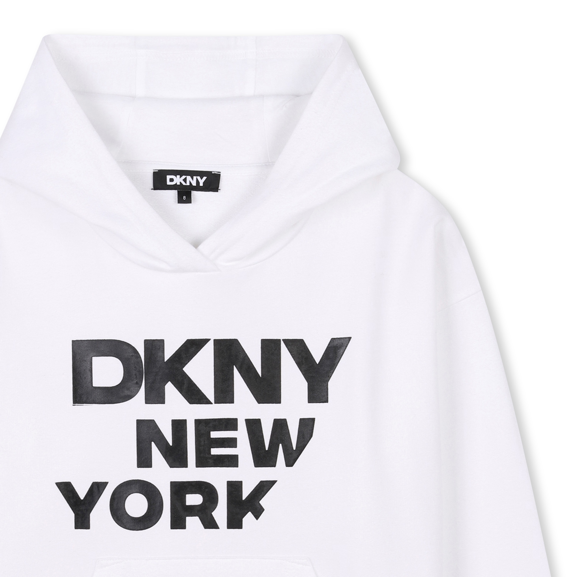 Sudadera estampado con relieve DKNY para UNISEXO