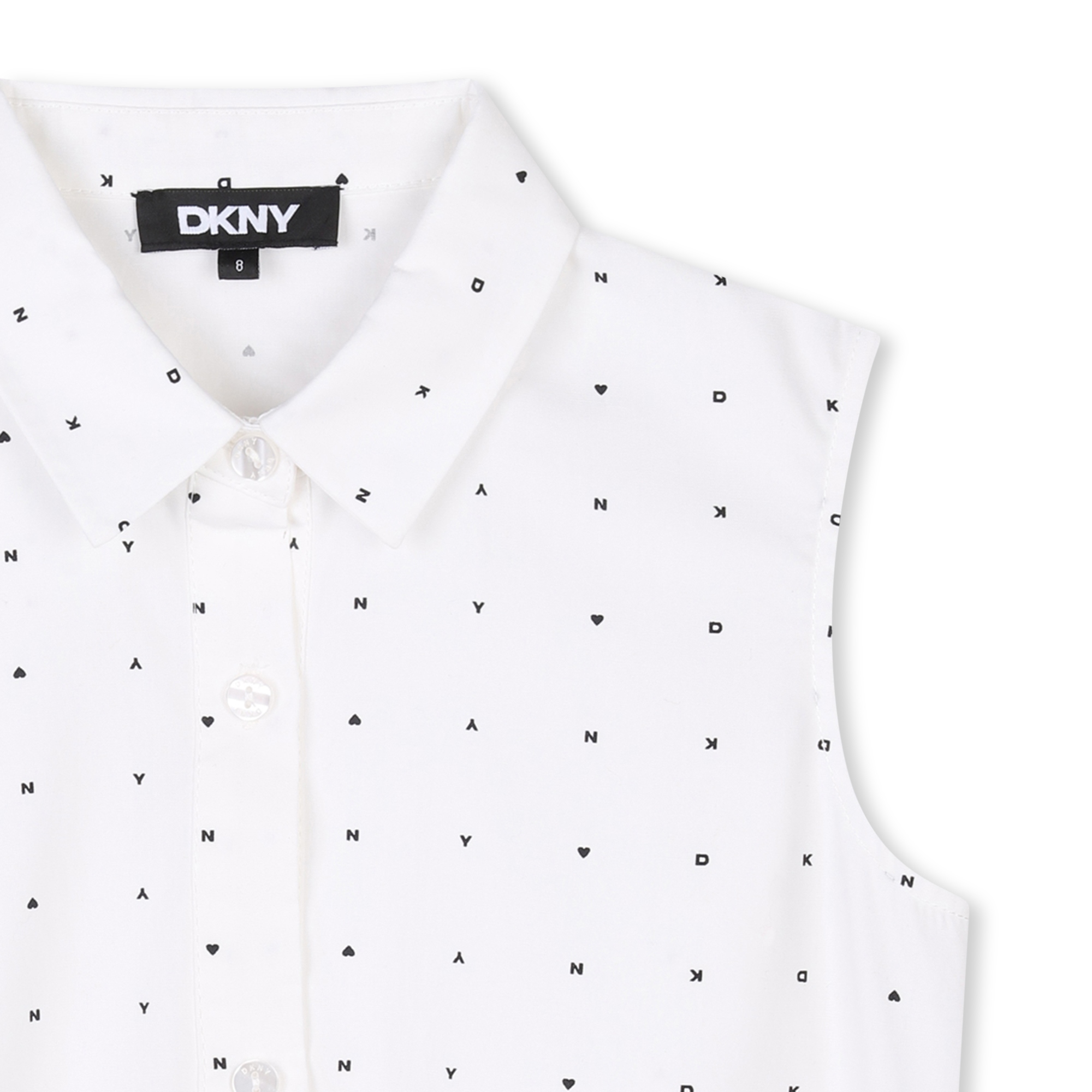 Chemisier sans manche imprimé DKNY pour FILLE