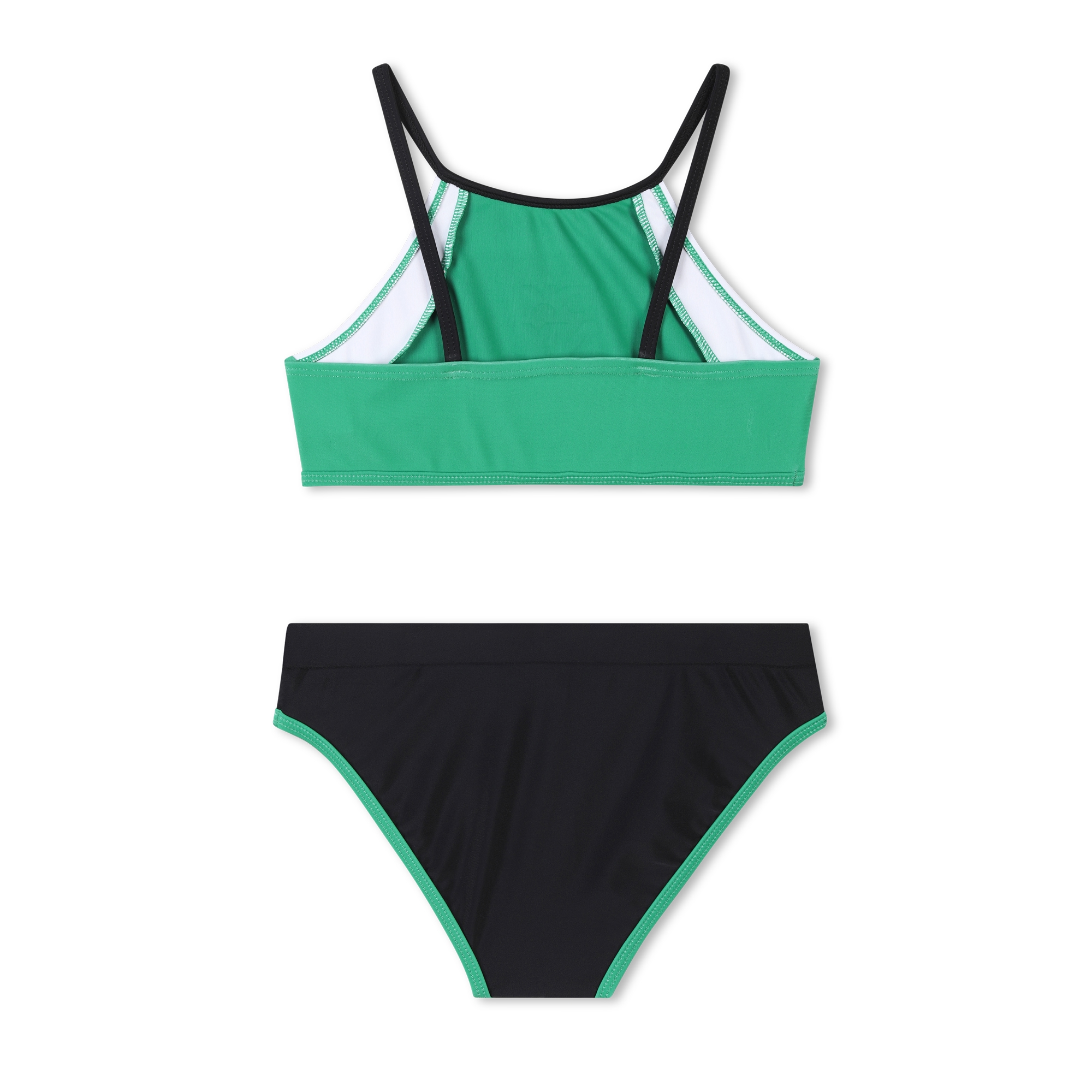 Maillot 2 pièces tricolore DKNY pour FILLE