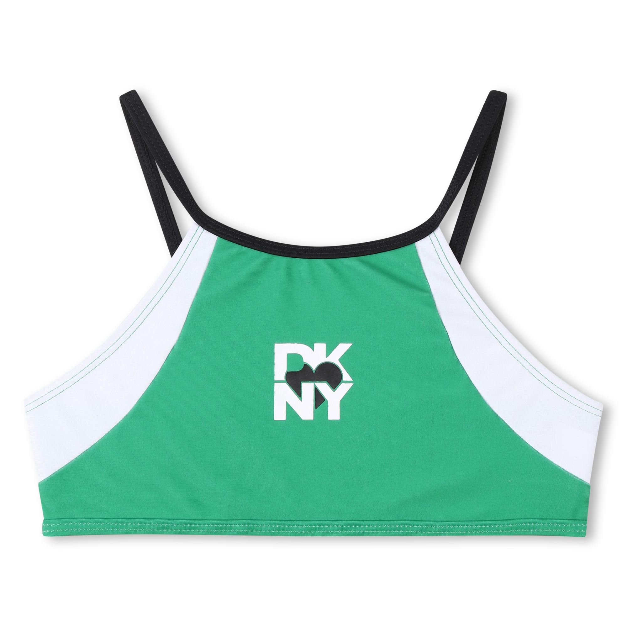 Maillot 2 pièces tricolore DKNY pour FILLE