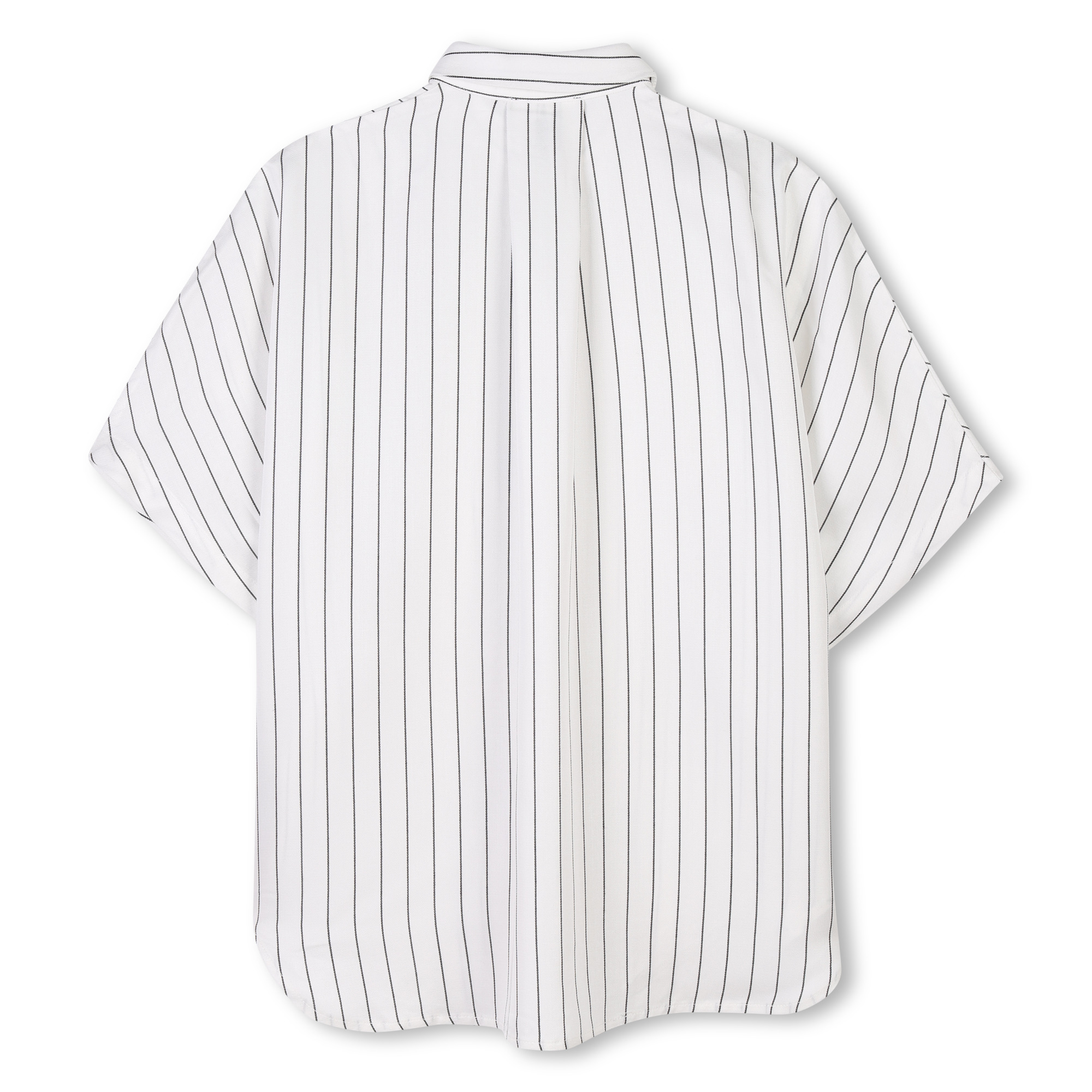 Chemise longue fluide rayée DKNY pour FILLE