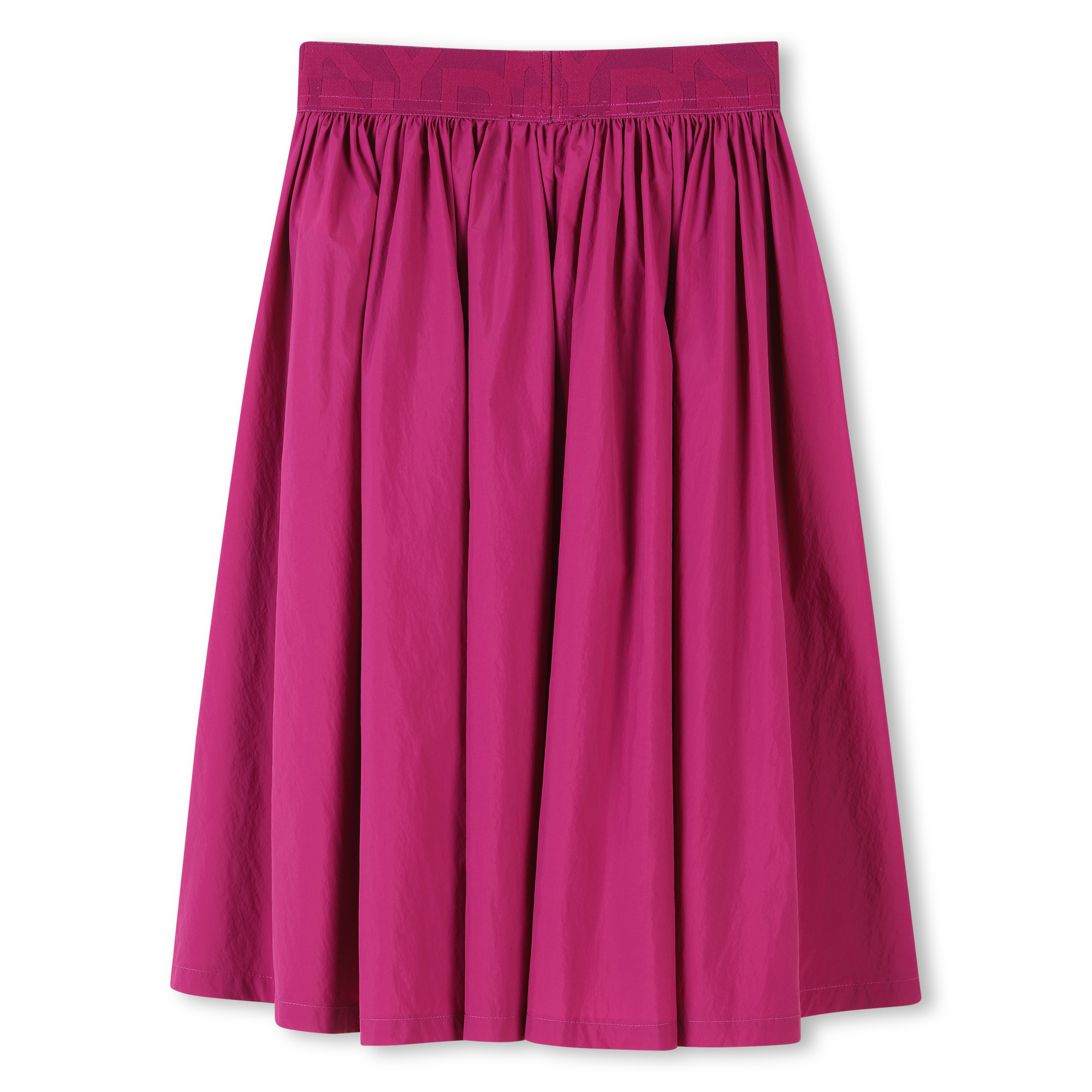 Jupe midi à taille élastiquée DKNY pour FILLE