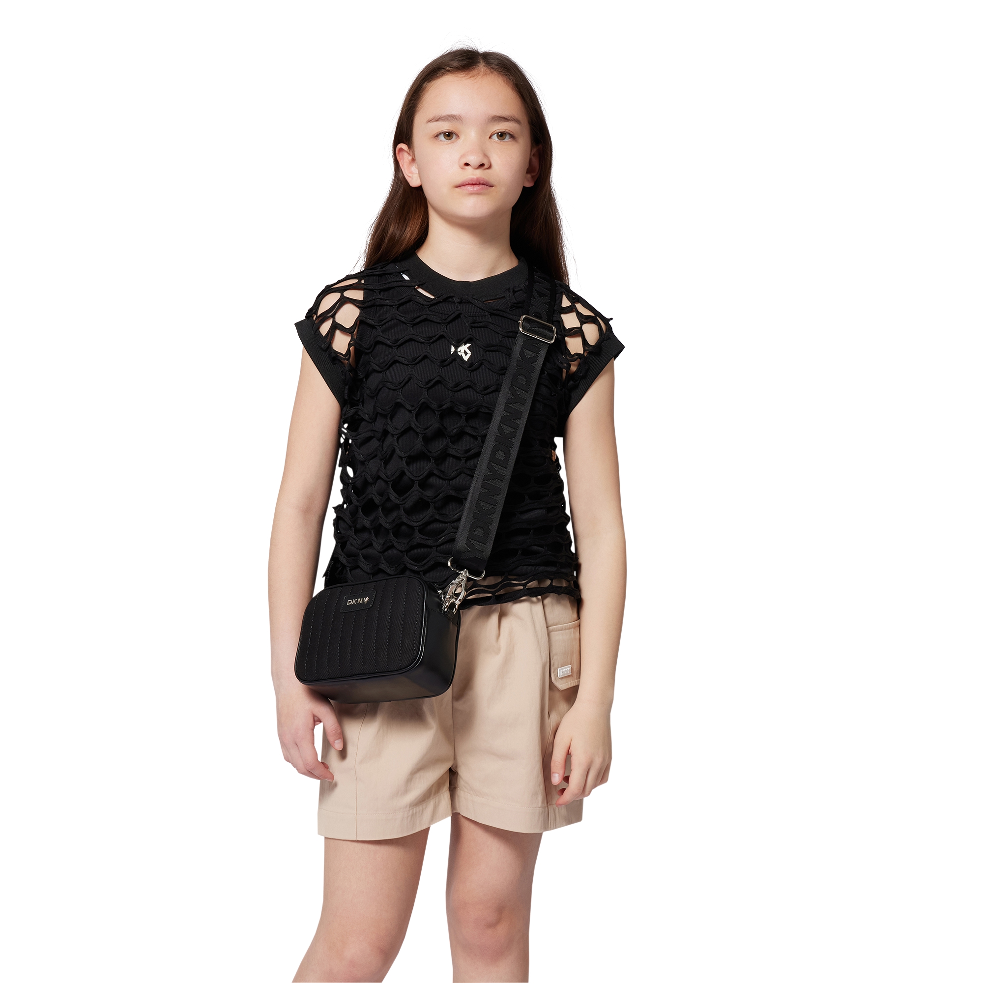 Short avec poches à rabat DKNY pour FILLE