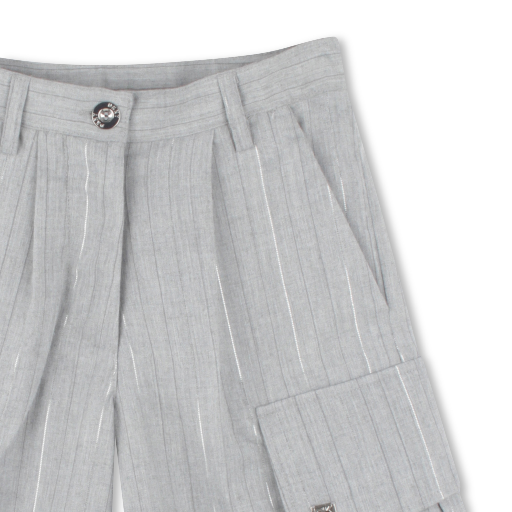 Long shorts with woven stripes DKNY for GIRL