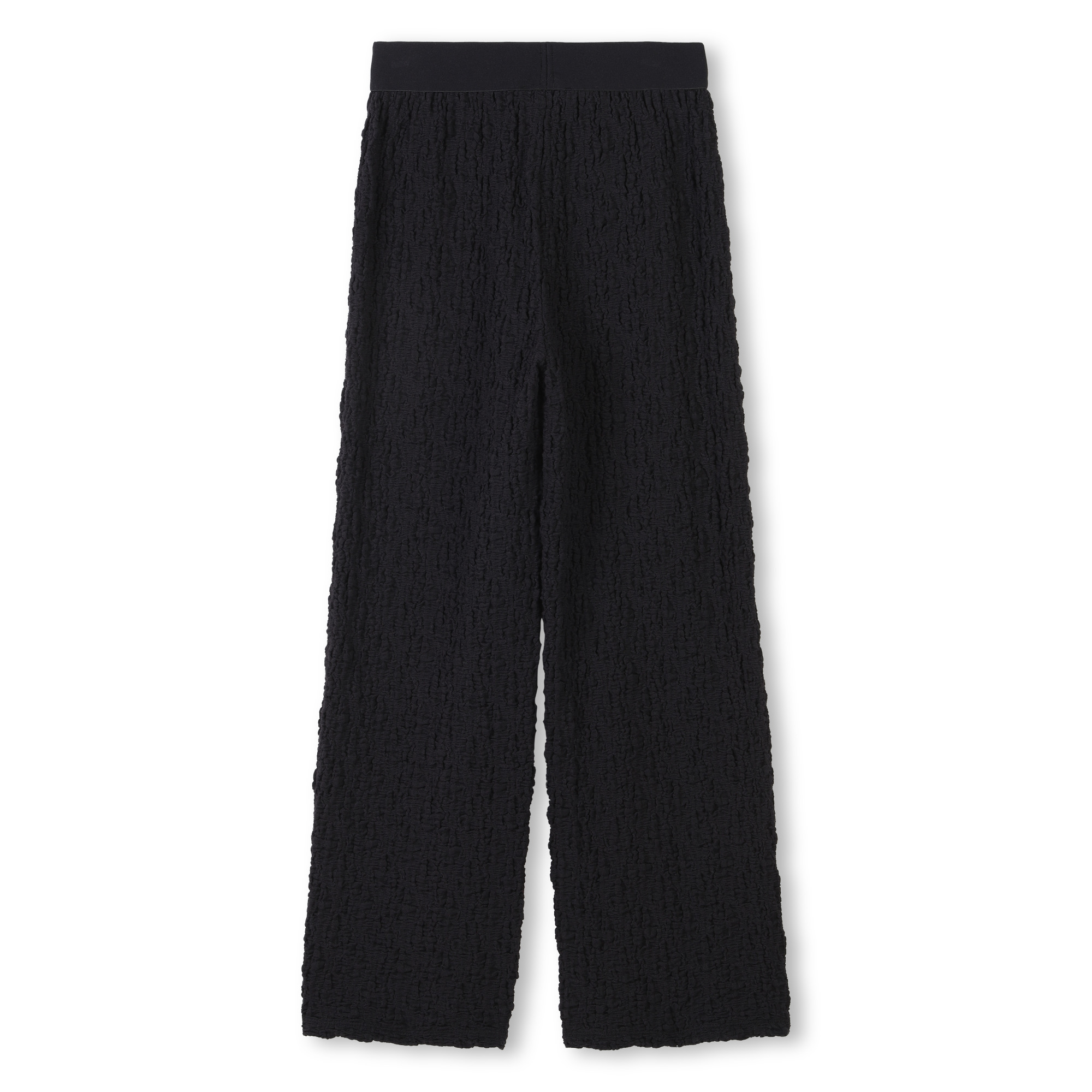 Wide embossed-look trousers DKNY for GIRL