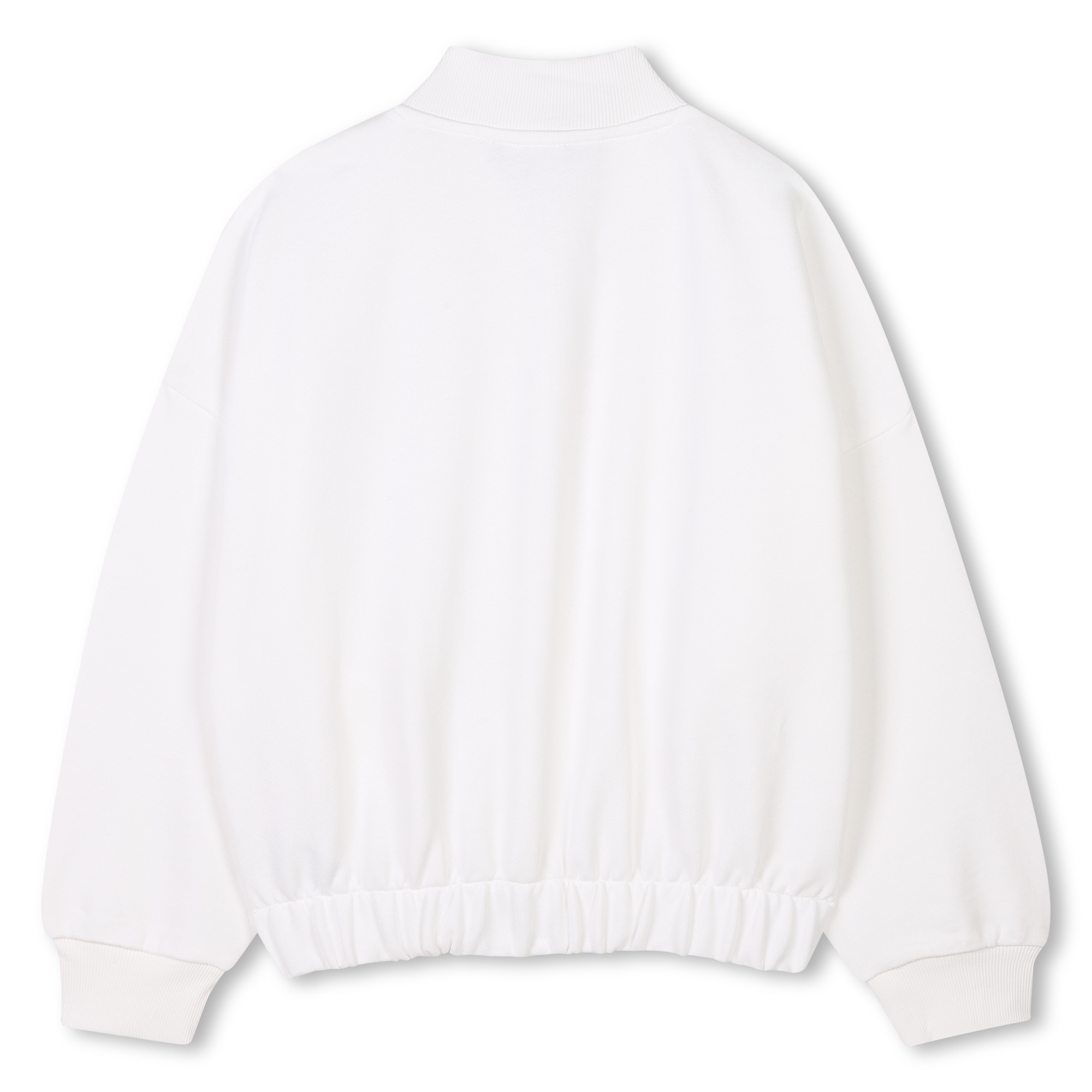 Cardigan en molleton de coton DKNY pour FILLE