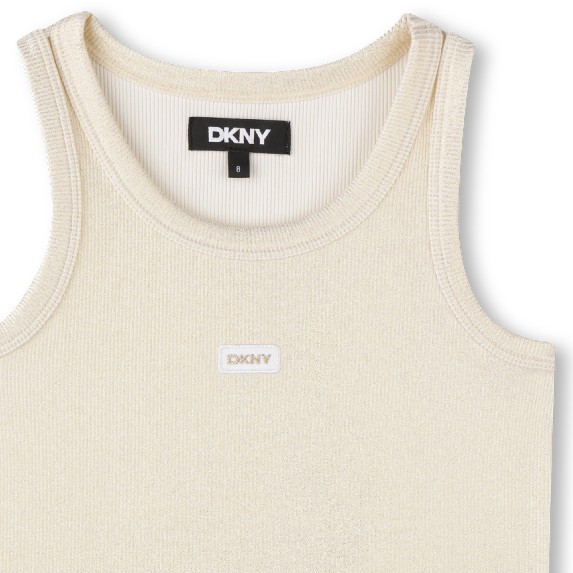 Débardeur à côtes 2x2 DKNY pour FILLE