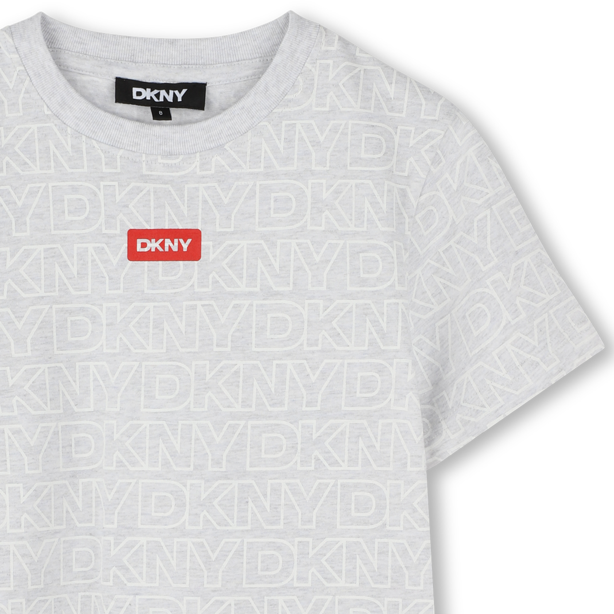 Printed cotton T-shirt DKNY for BOY