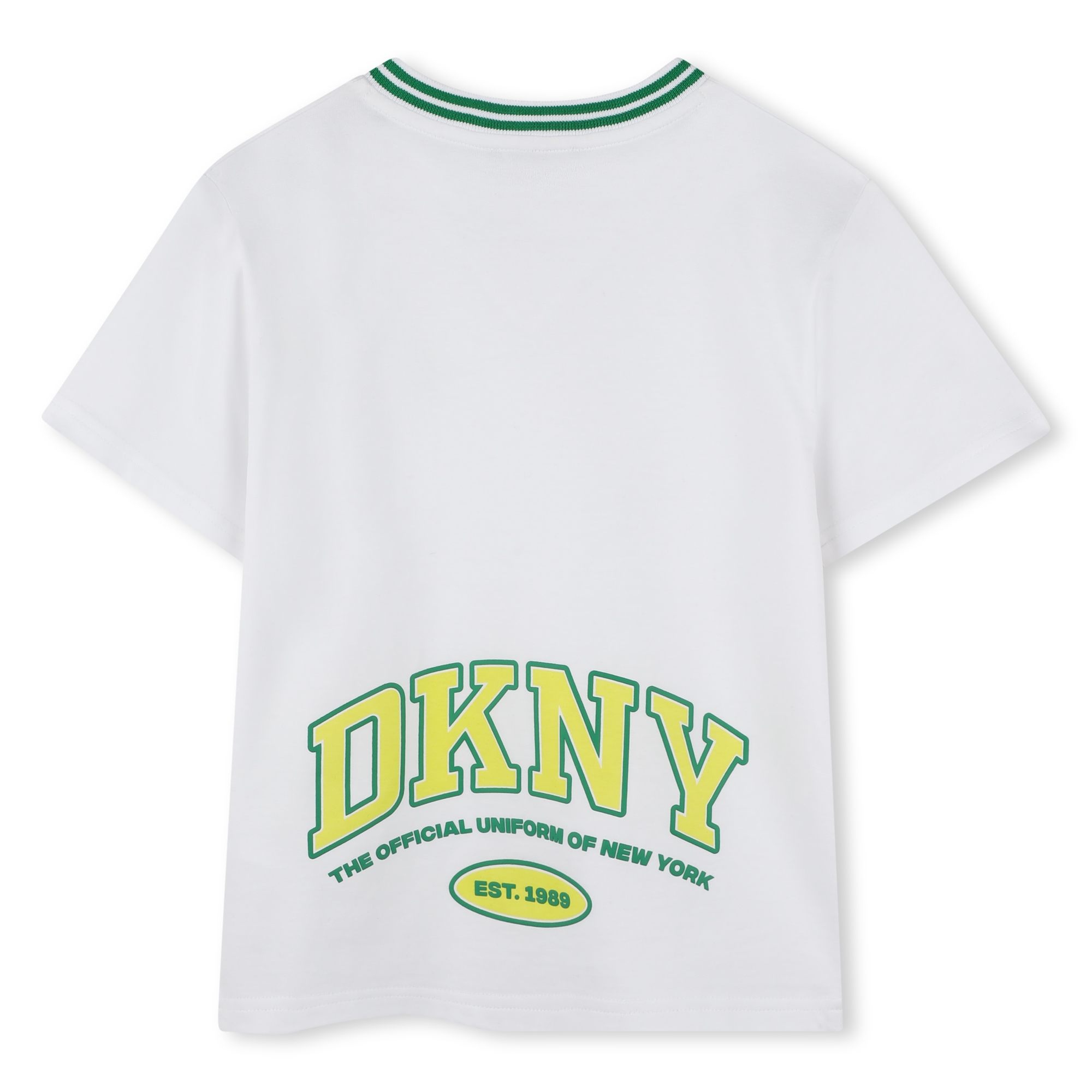 Kurzarm-T-Shirt aus Baumwolle DKNY Für JUNGE