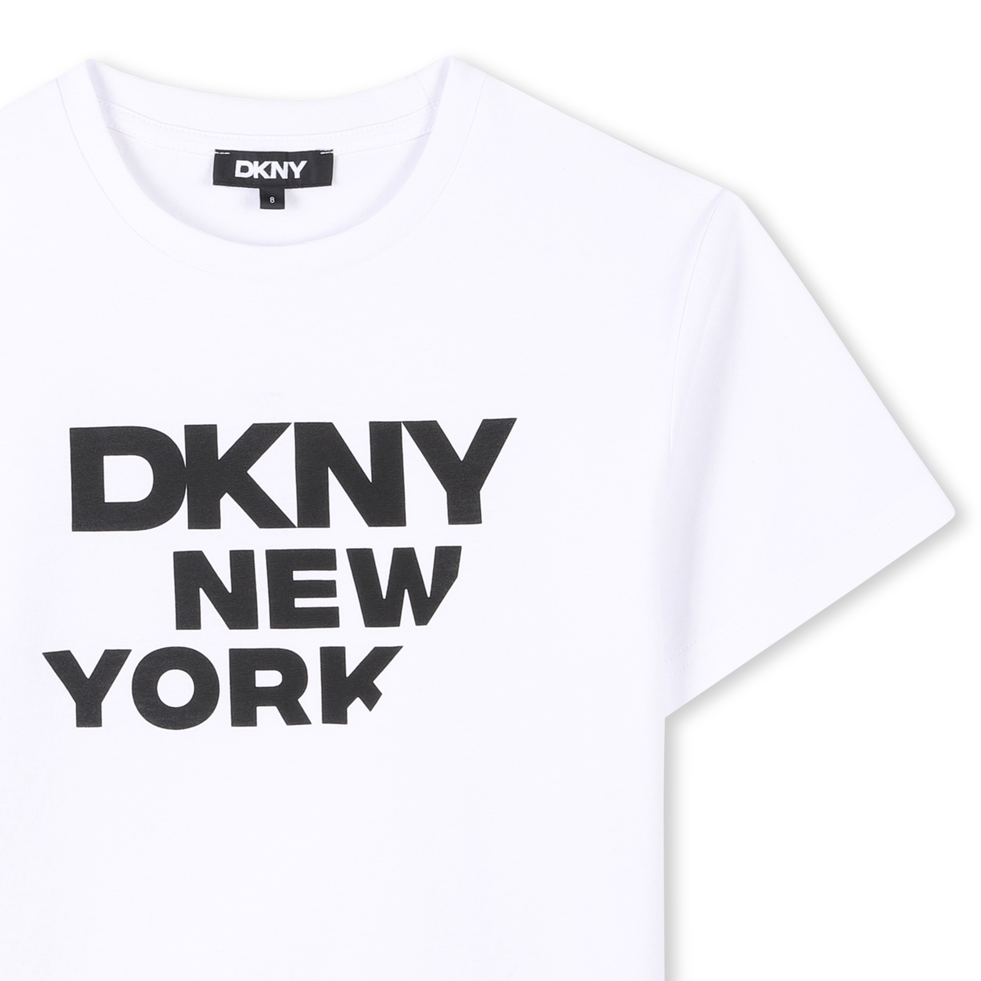 T-shirt manches courtes coton DKNY pour UNISEXE