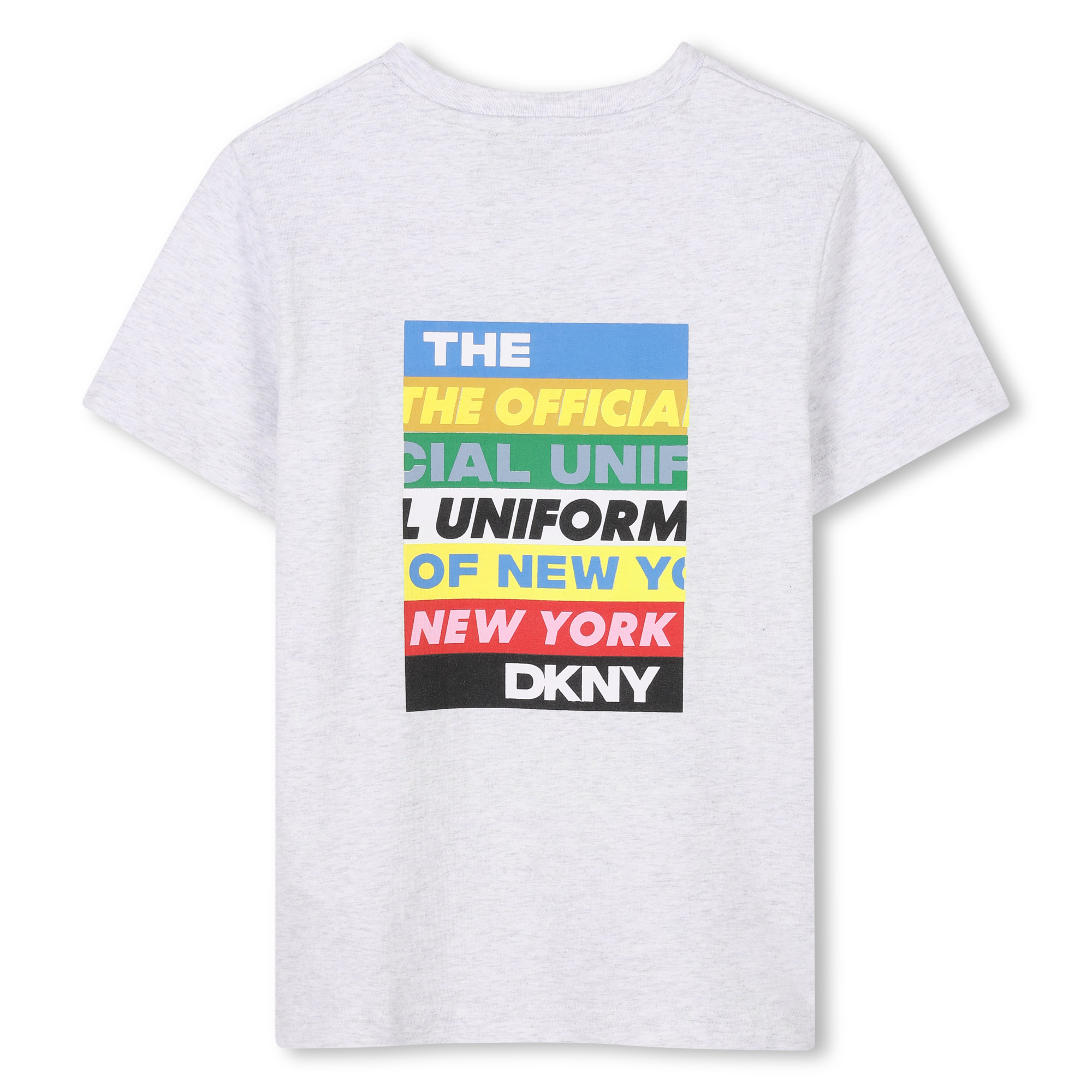 Kurzarm-T-Shirt aus Baumwolle DKNY Für JUNGE