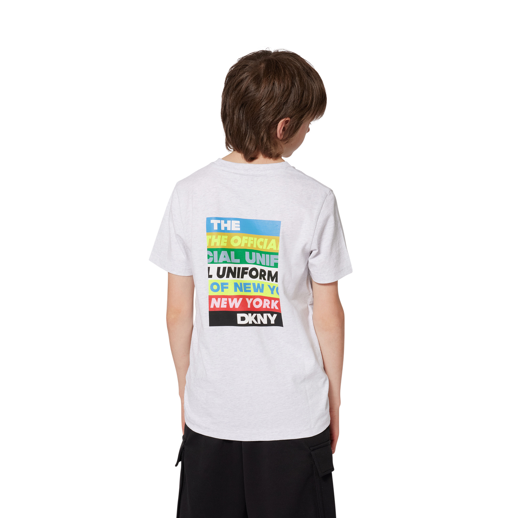 Short-sleeved cotton T-shirt DKNY for BOY