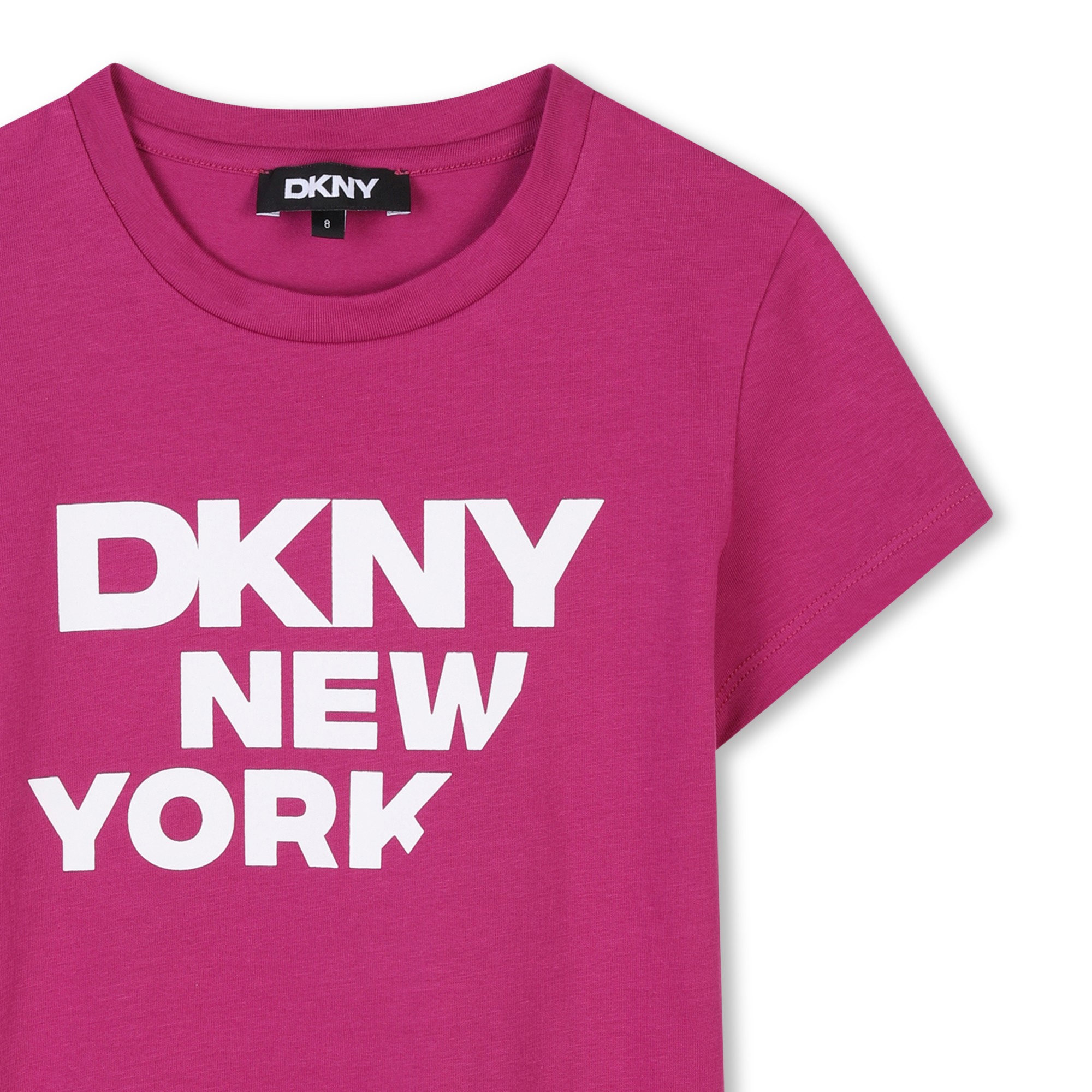 T-shirt à manches courtes DKNY pour FILLE