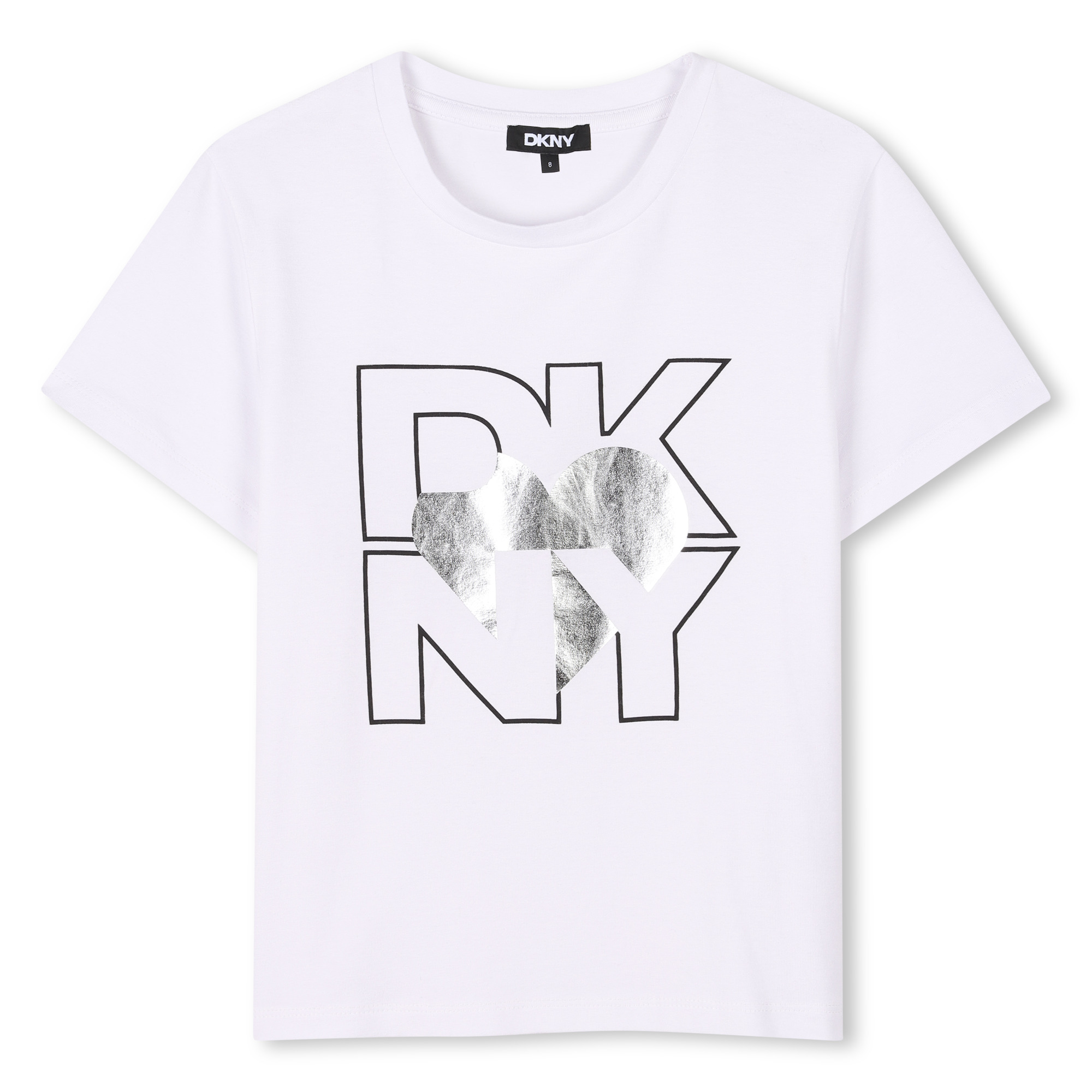 T-shirt à manches courtes DKNY pour FILLE