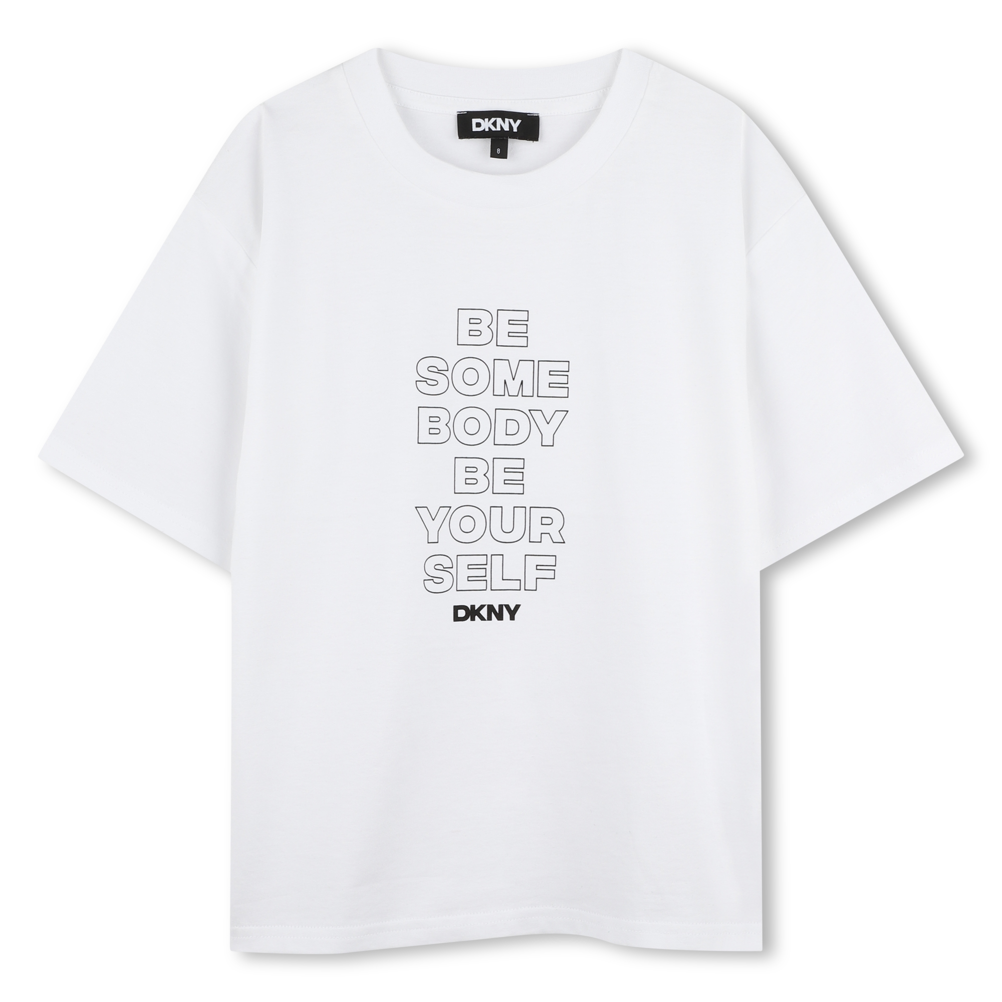 T-shirt a maniche corte cotone DKNY Per BAMBINA