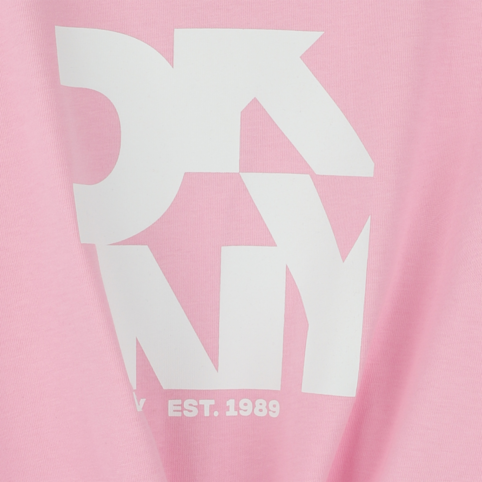 Geknoopt T-shirt van katoen DKNY Voor