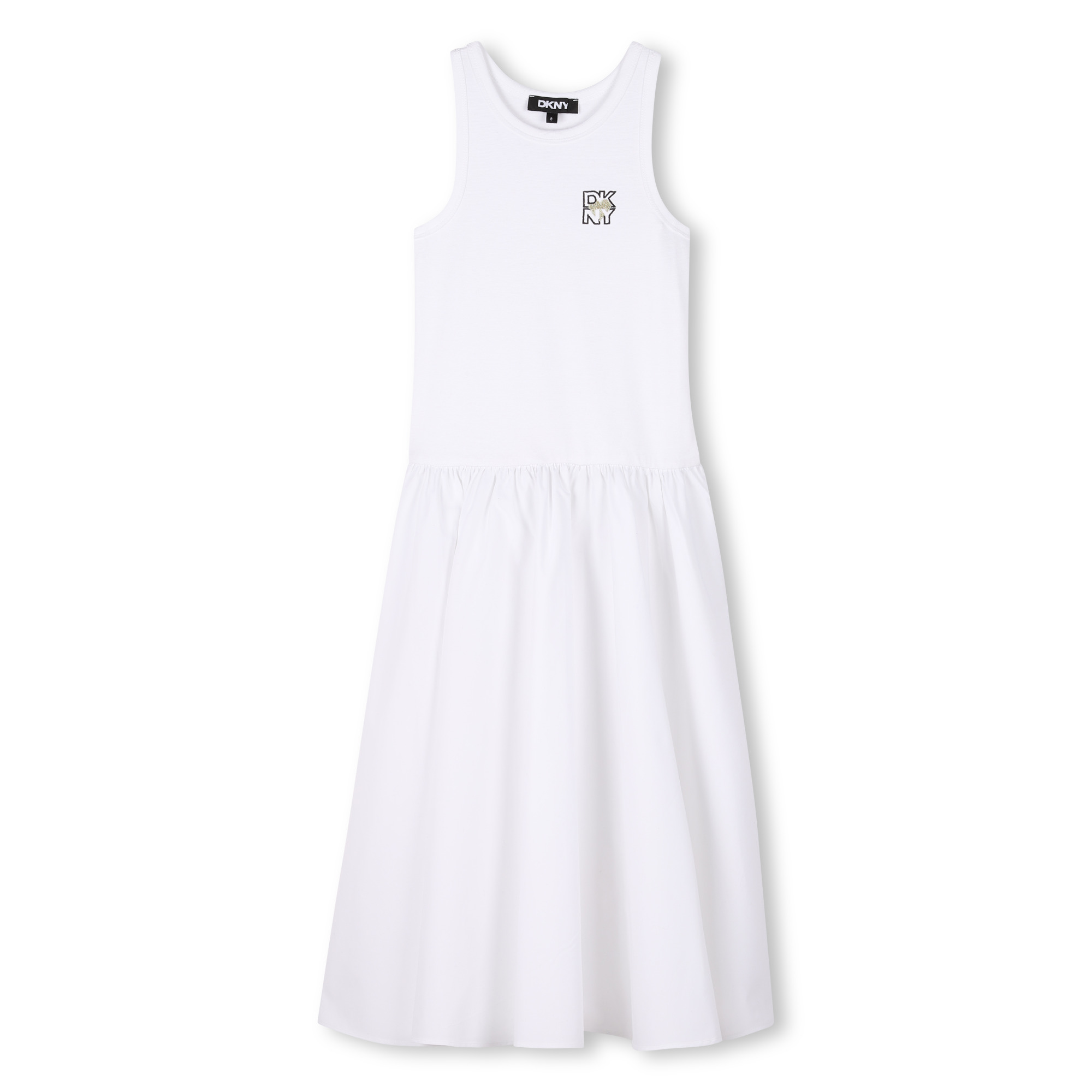 Baumwollkleid im Tanktop-Stil DKNY Für MÄDCHEN