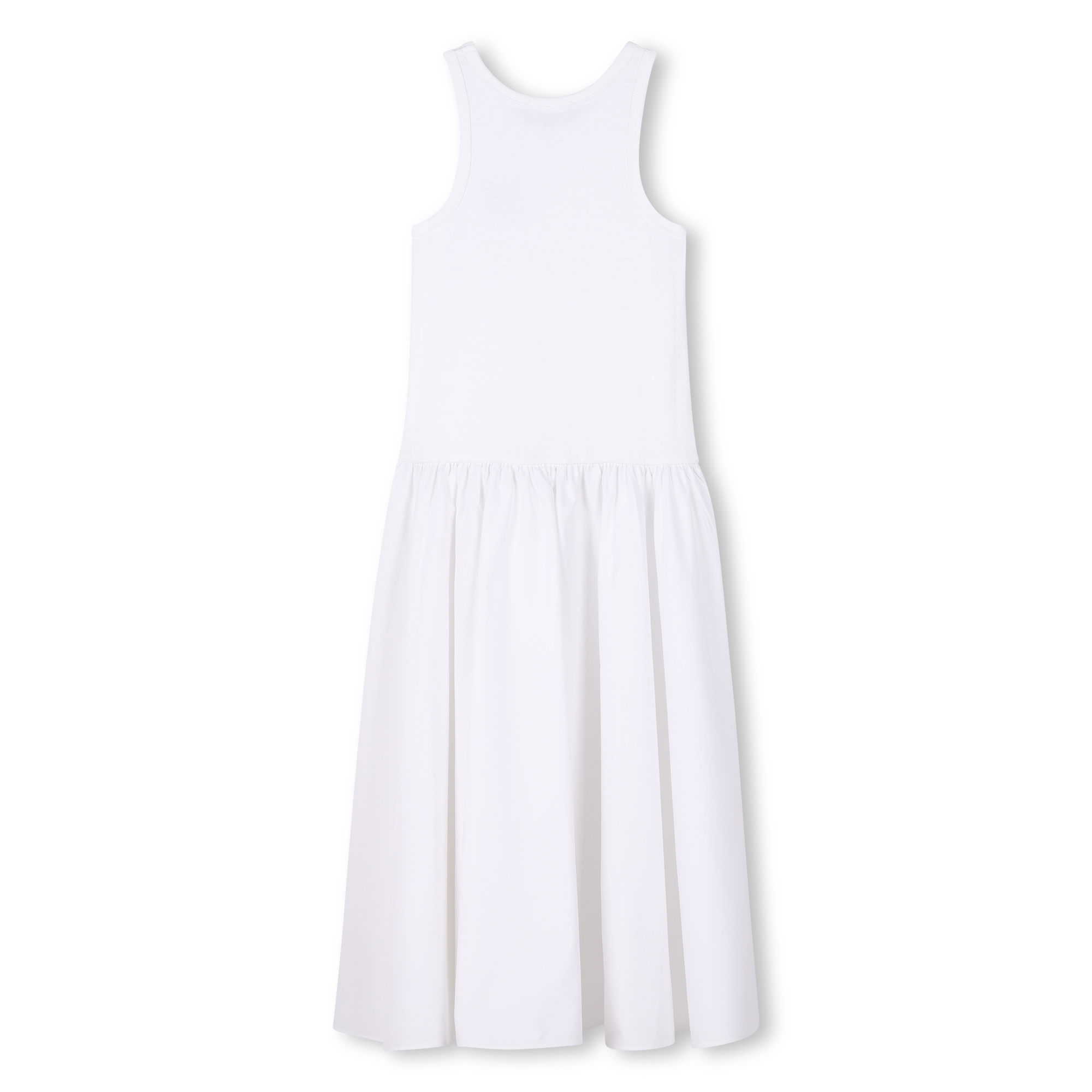 Robe débardeur en coton DKNY pour FILLE