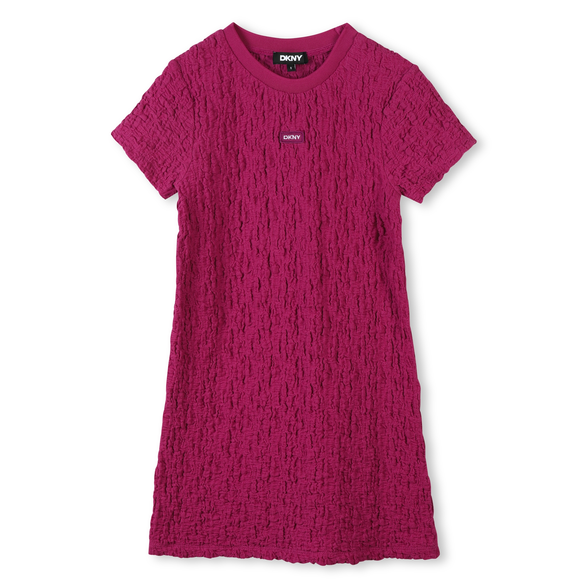 Short-sleeved waffled dress DKNY for GIRL