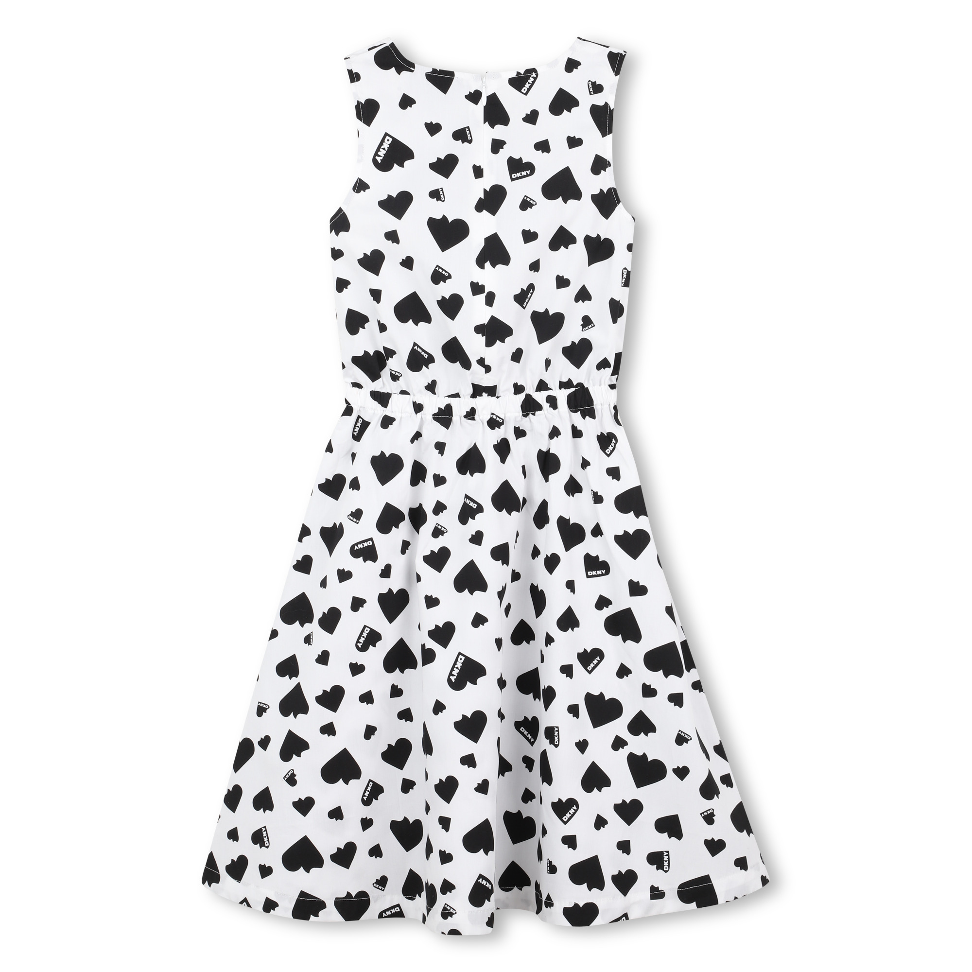 Robe imprimée en coton DKNY pour FILLE