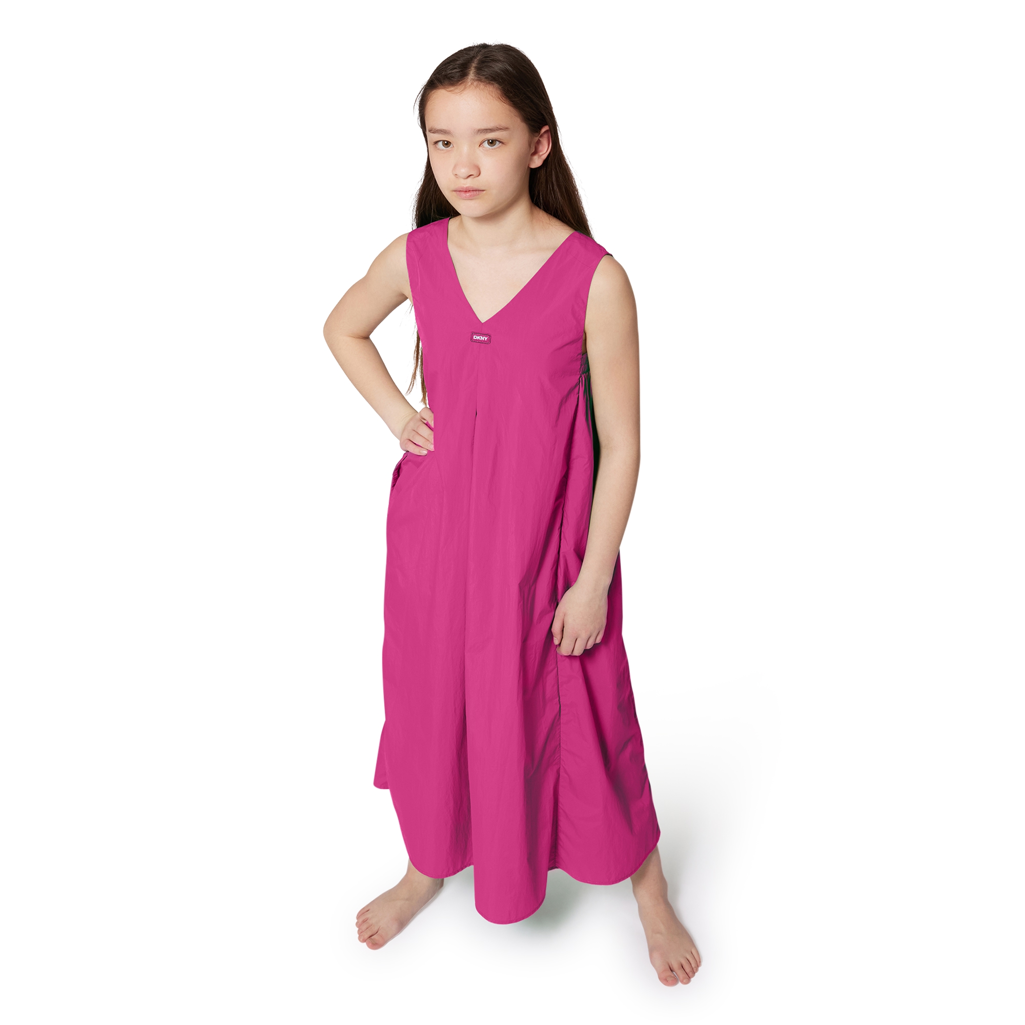 Robe midi sans manche DKNY pour FILLE