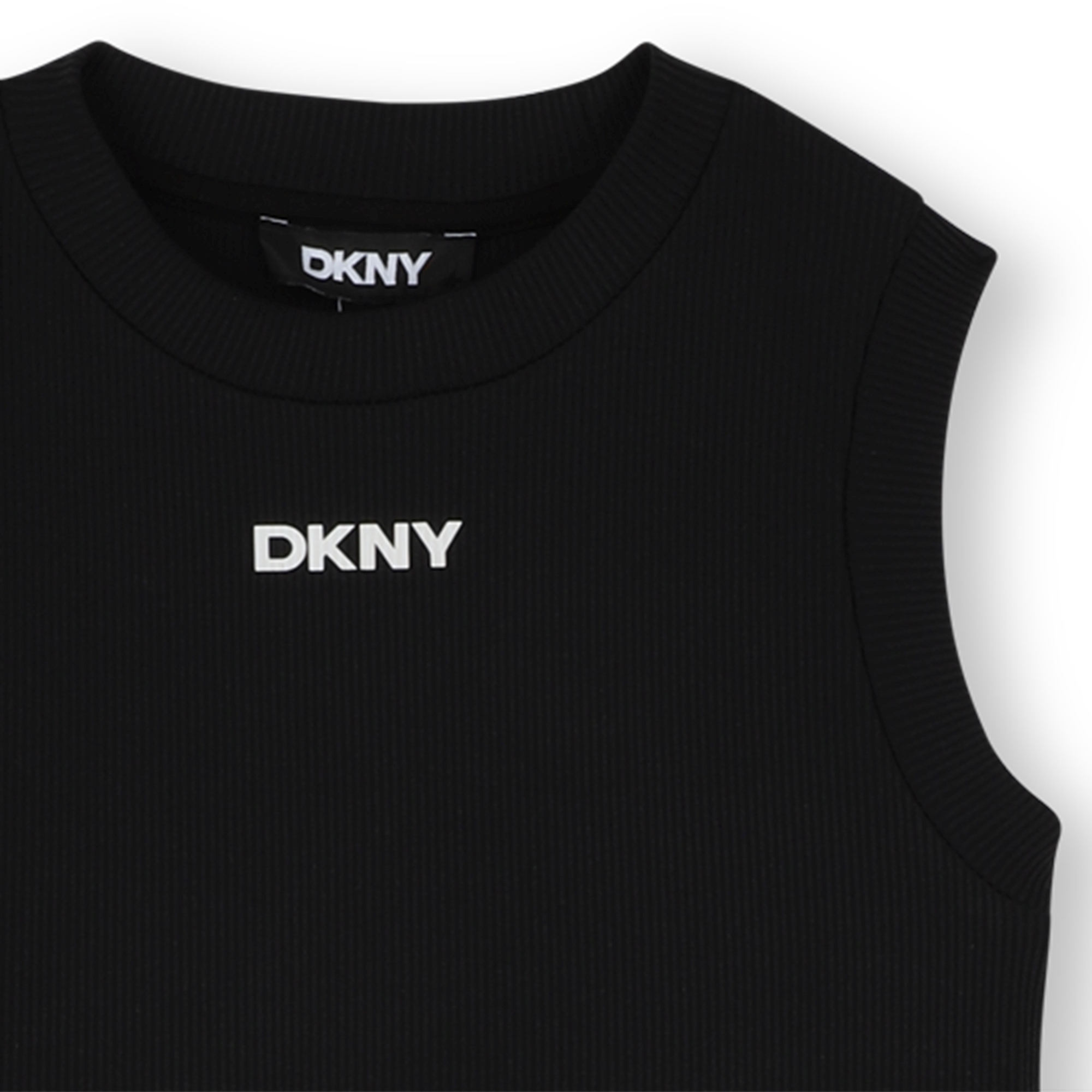 Vestito cerimonia bimateriale DKNY Per BAMBINA