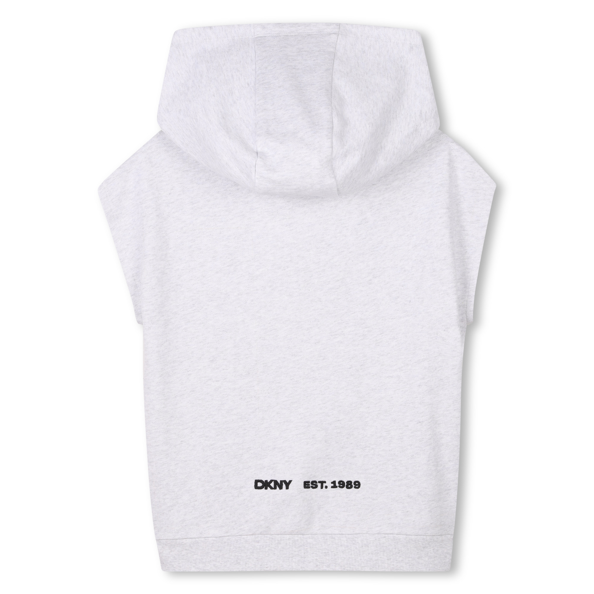 Zip-up sleeveless cardigan DKNY for UNISEX