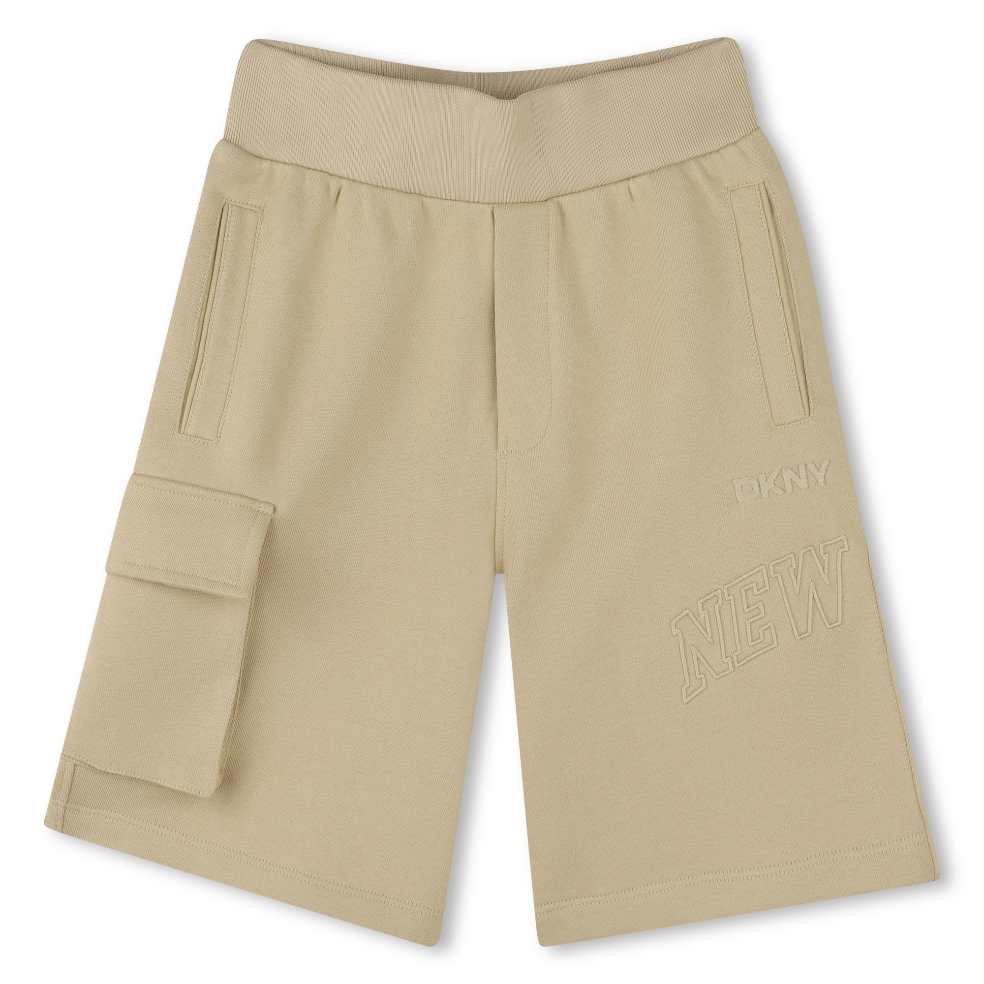 Cotton fleece Bermuda shorts DKNY for UNISEX