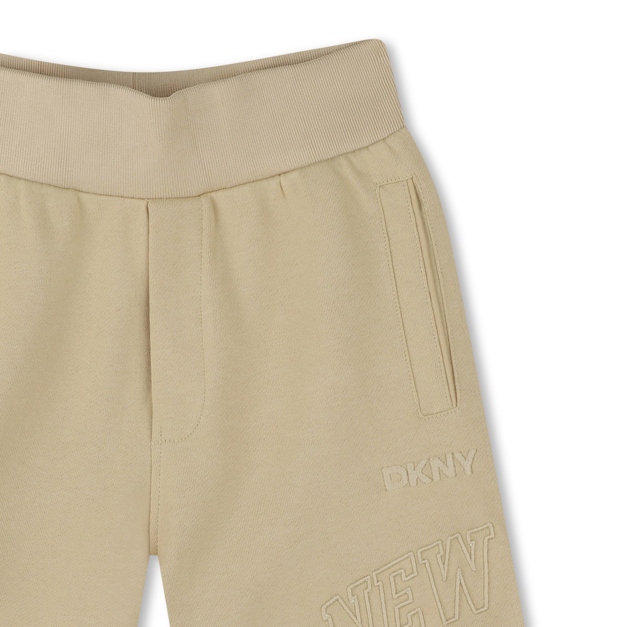 Cotton fleece Bermuda shorts DKNY for UNISEX